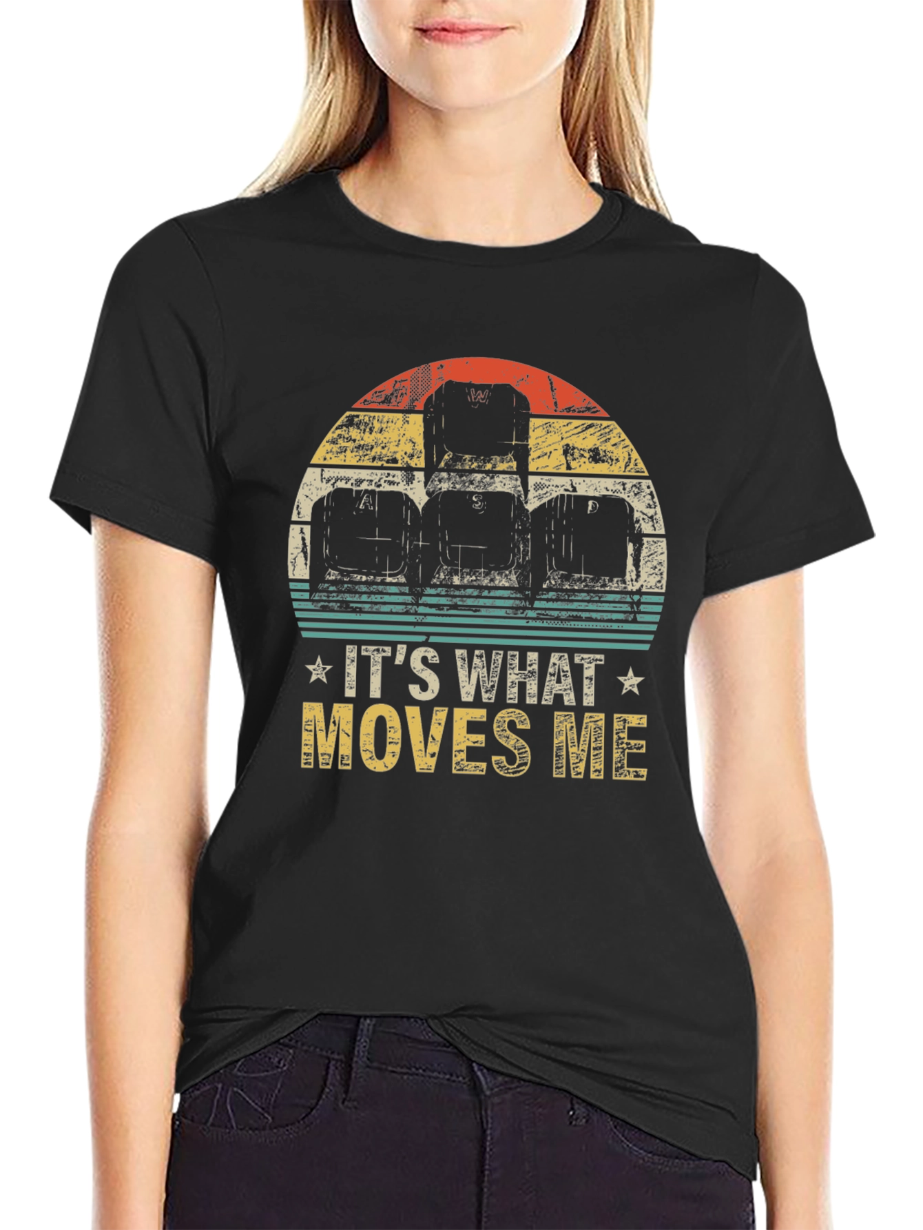 Retro Bowling T-Shirt - Its What Moves Me