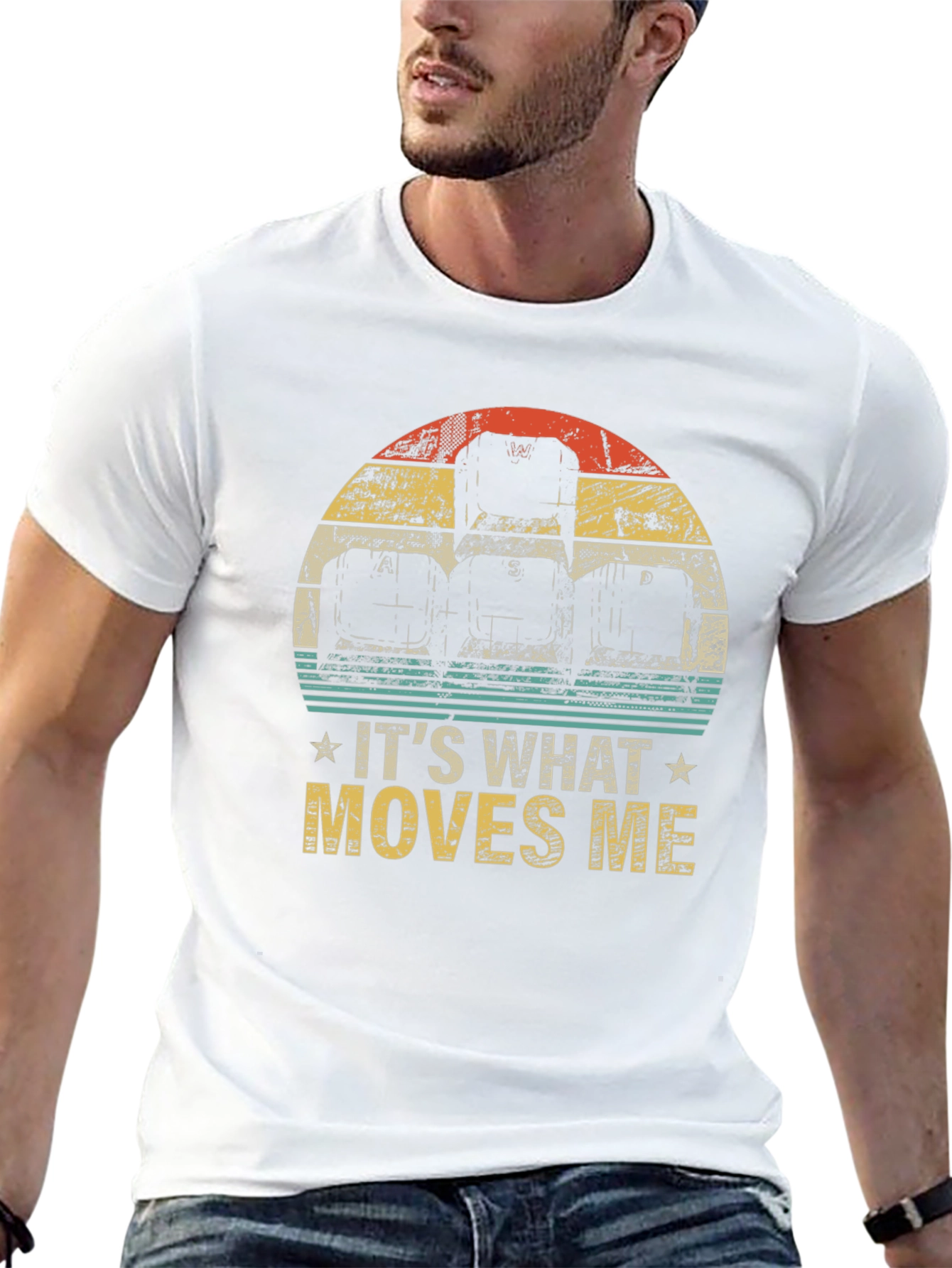 Retro Bowling T-Shirt - Its What Moves Me