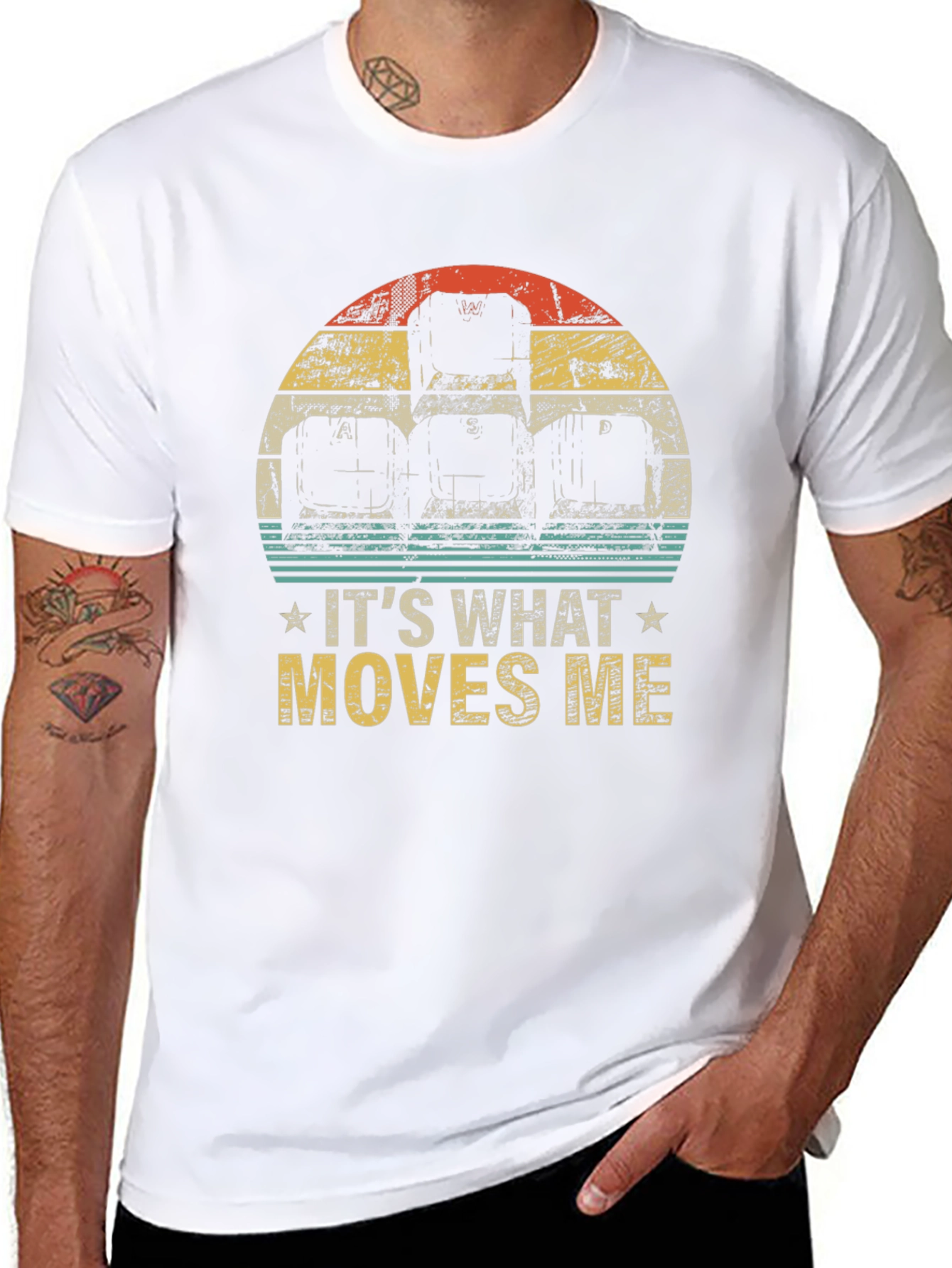 Retro Bowling T-Shirt - Its What Moves Me