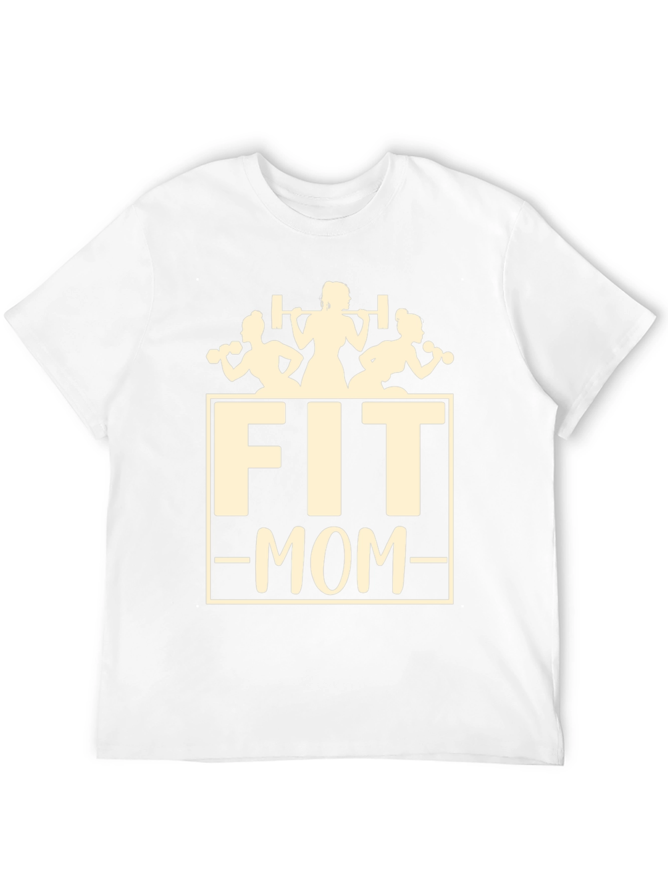 Fit Mom Graphic T-Shirt - Workout Fitness Apparel