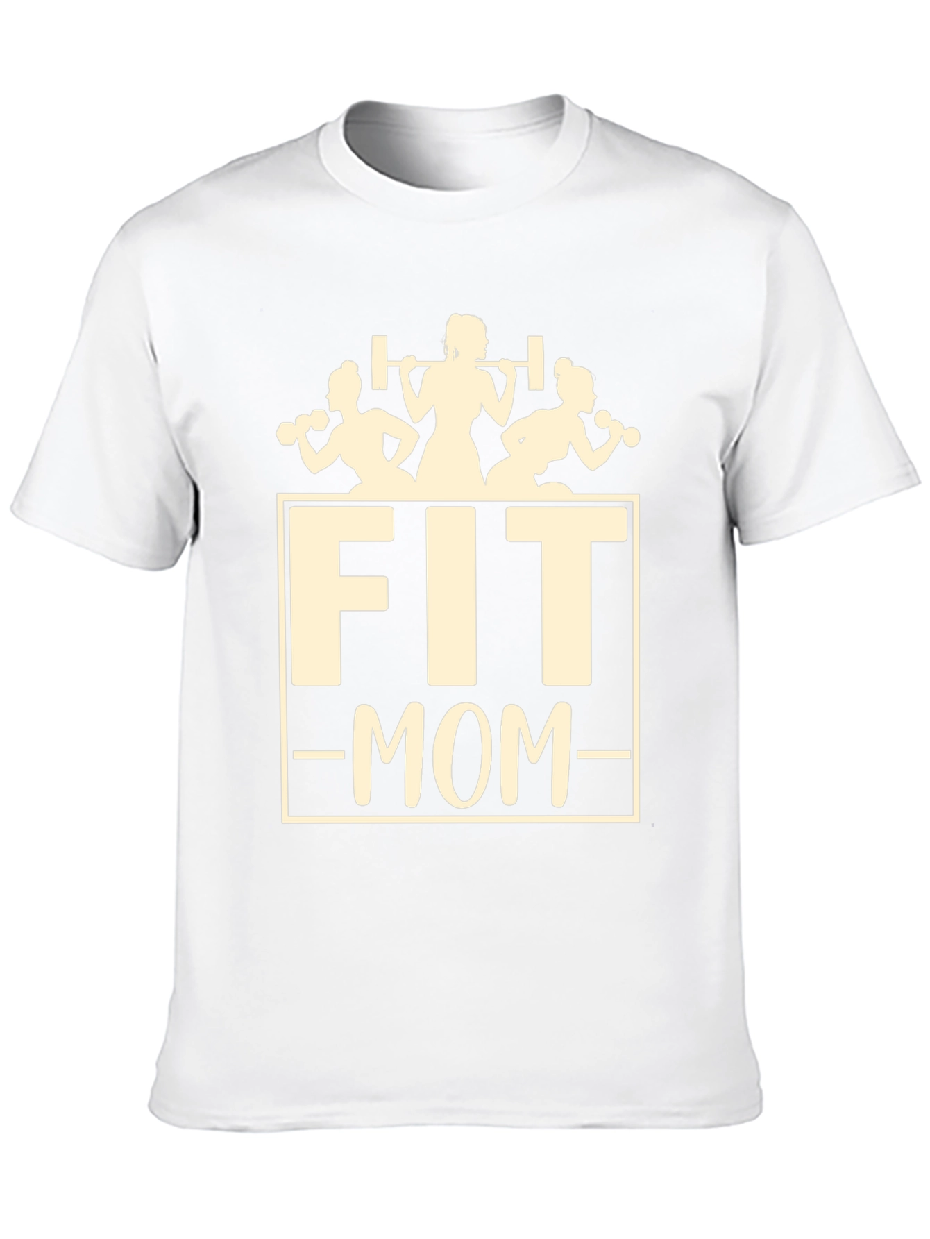 Fit Mom Graphic T-Shirt - Workout Fitness Apparel