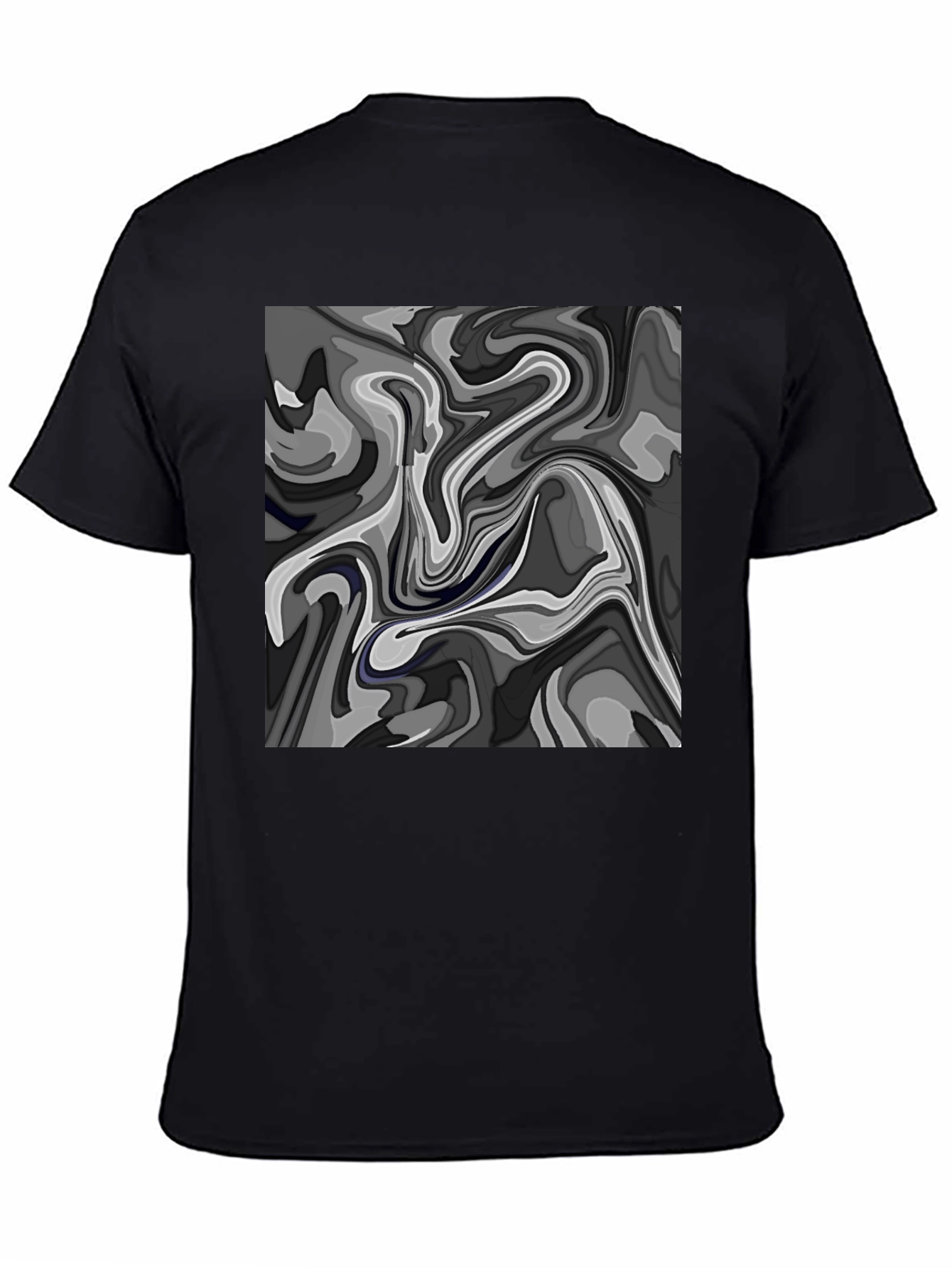 Abstract Swirl Graphic T-Shirt