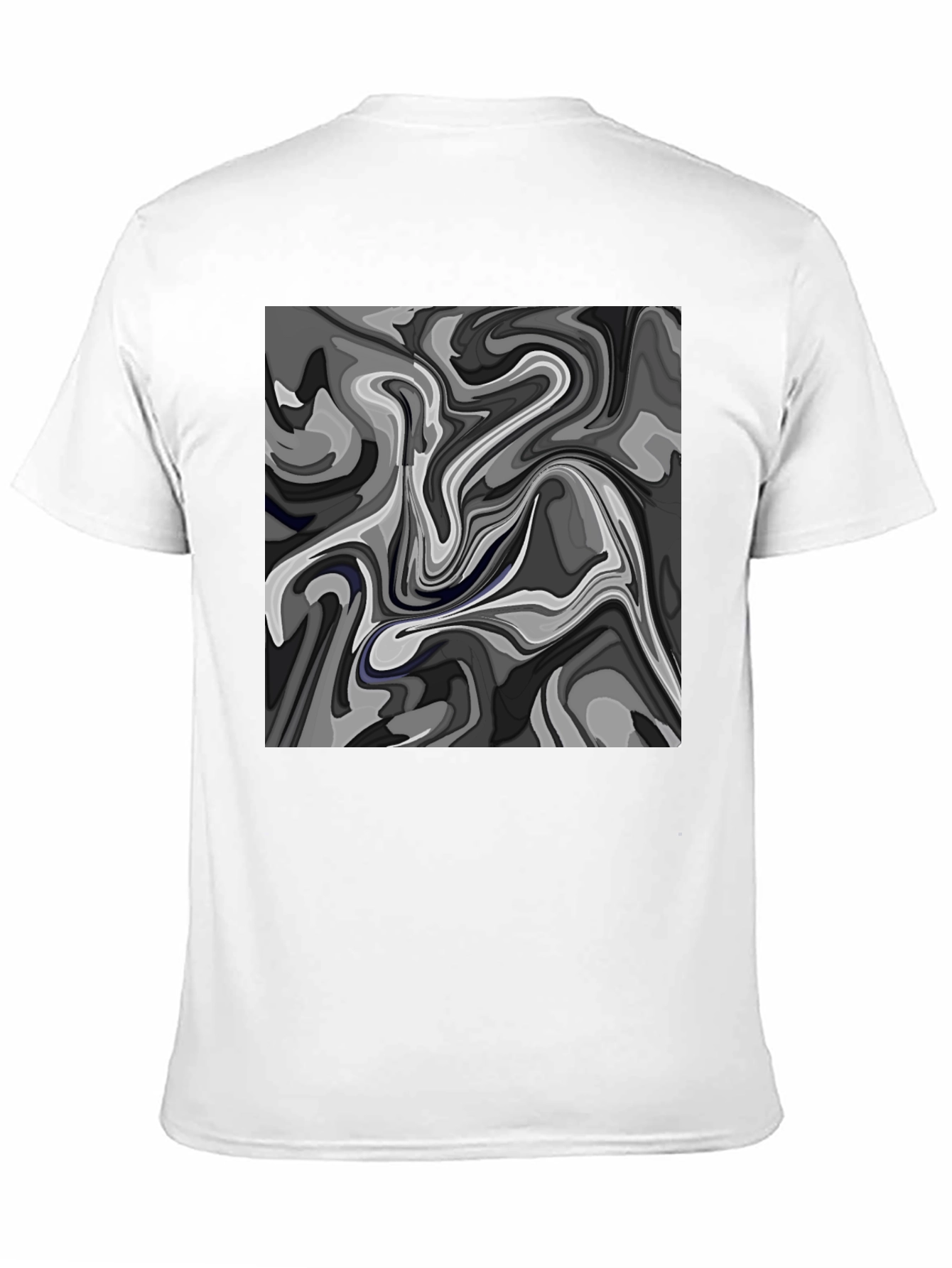 Abstract Swirl Graphic T-Shirt