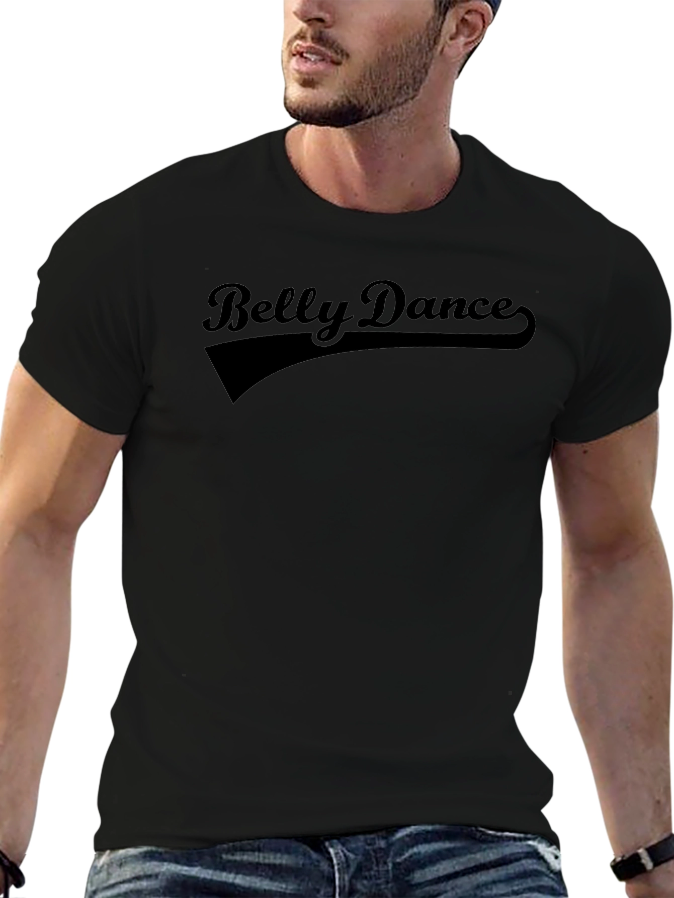 Belly Dance Graphic Tee - Classic Style
