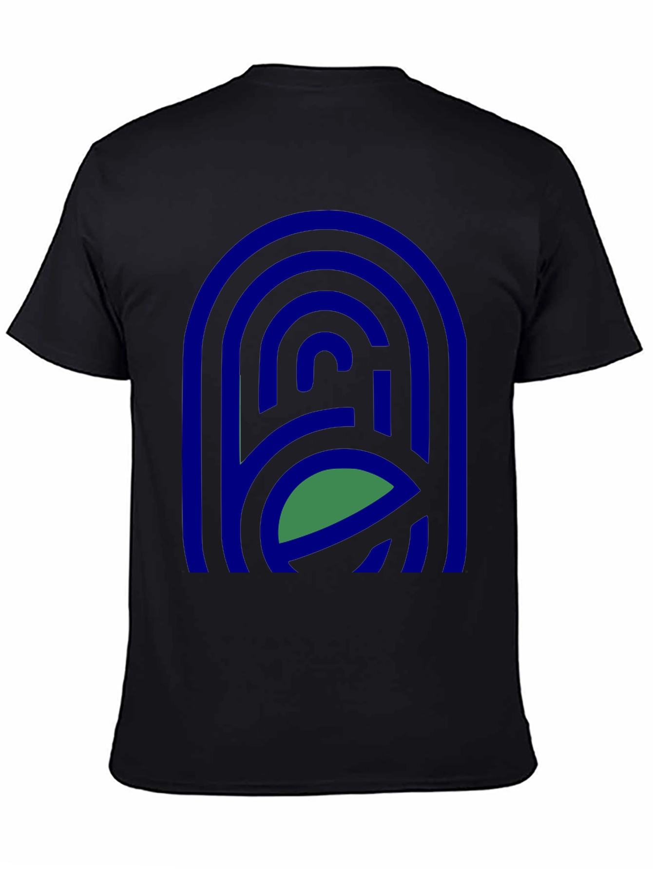 Abstract Graphic Tee - Modern Design Casual Style