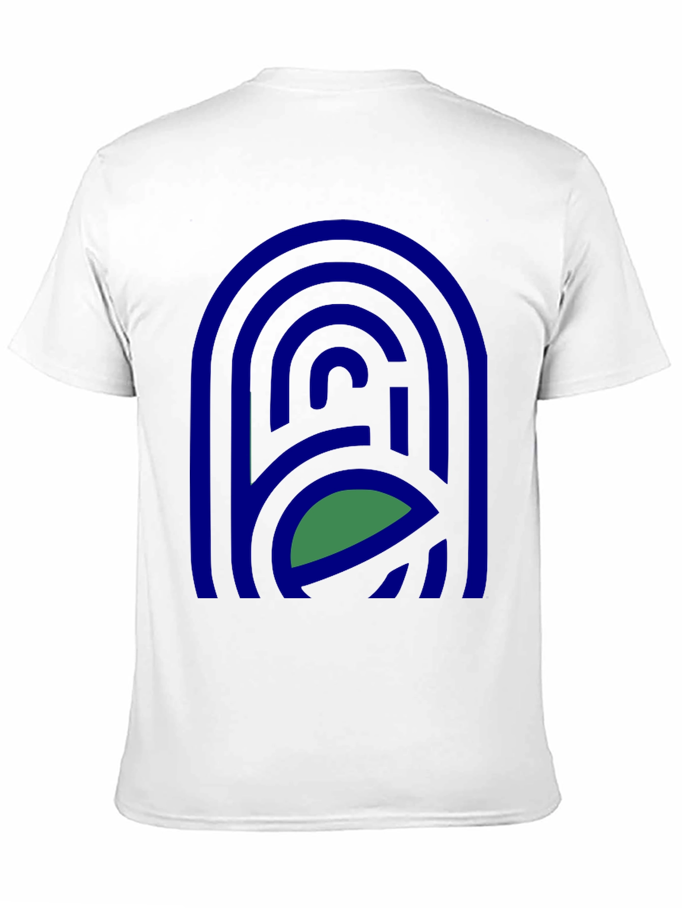 Abstract Graphic Tee - Modern Design Casual Style