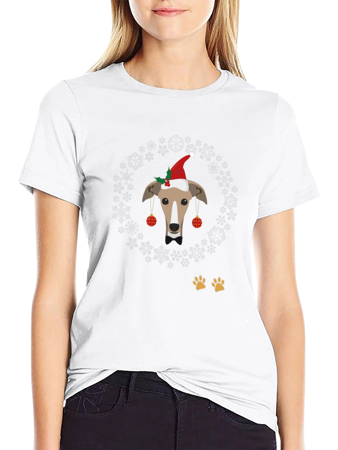 Holiday Greyhound T-Shirt