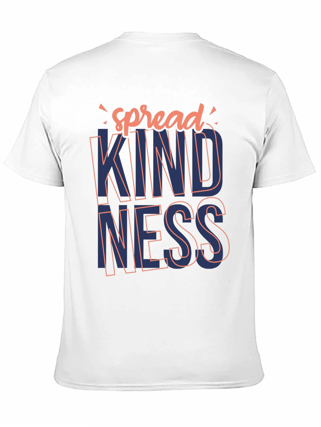 Spread Kindness Graphic Tee - Stylish Mens Black T-Shirt