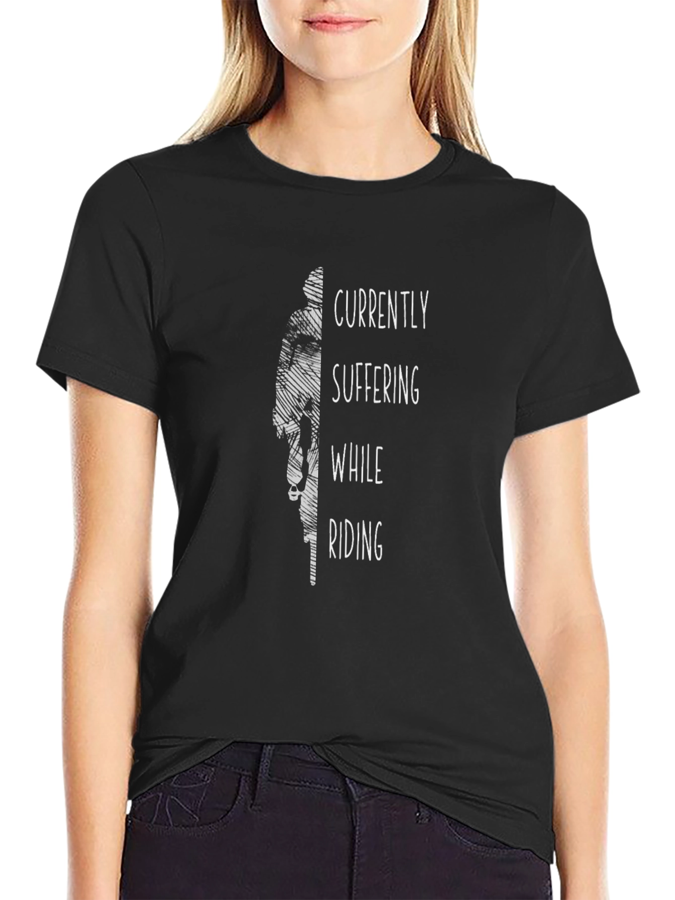 Currently Suffering While Riding T-Shirt