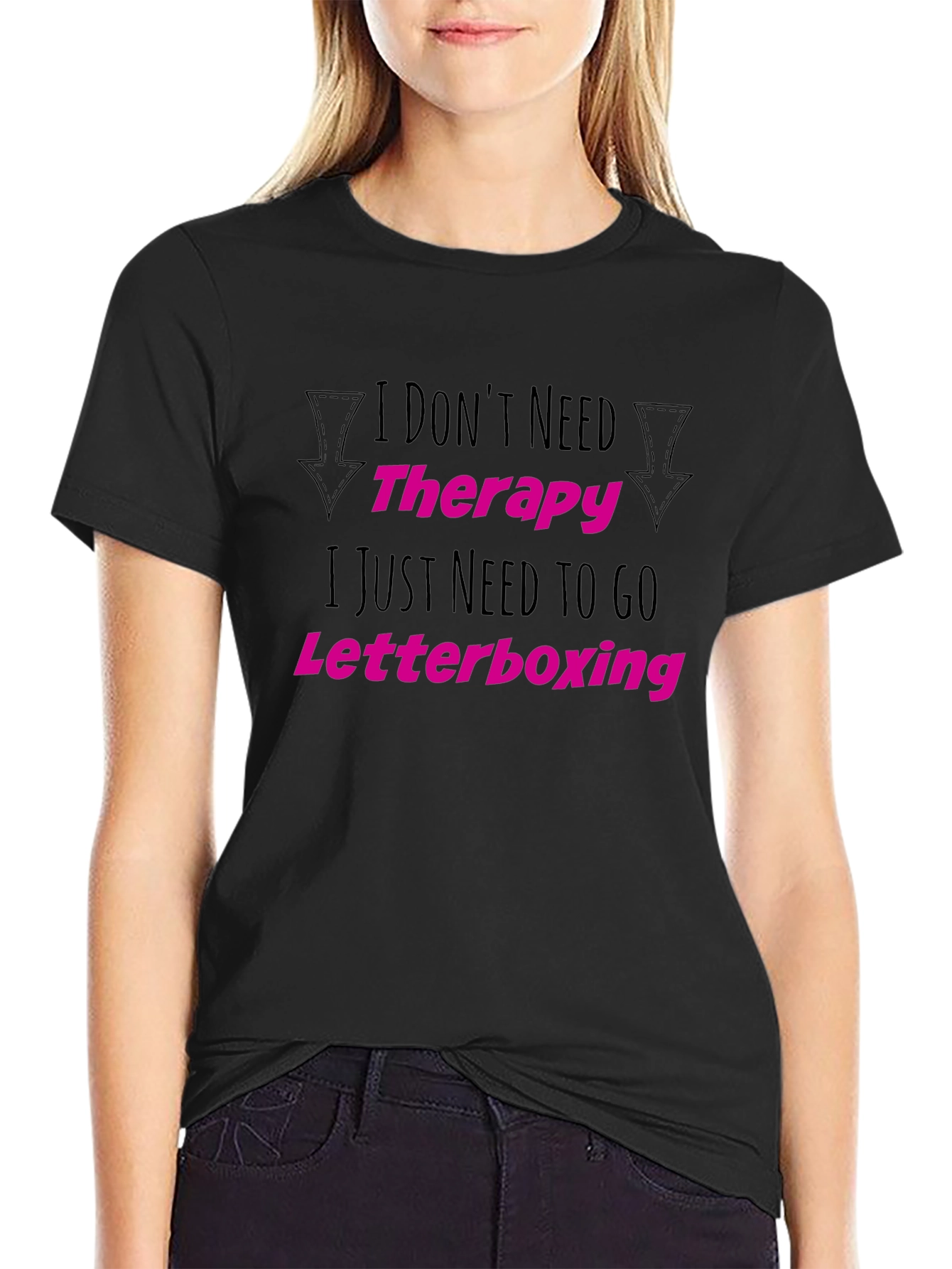 Funny Letterboxing Therapy T-Shirt