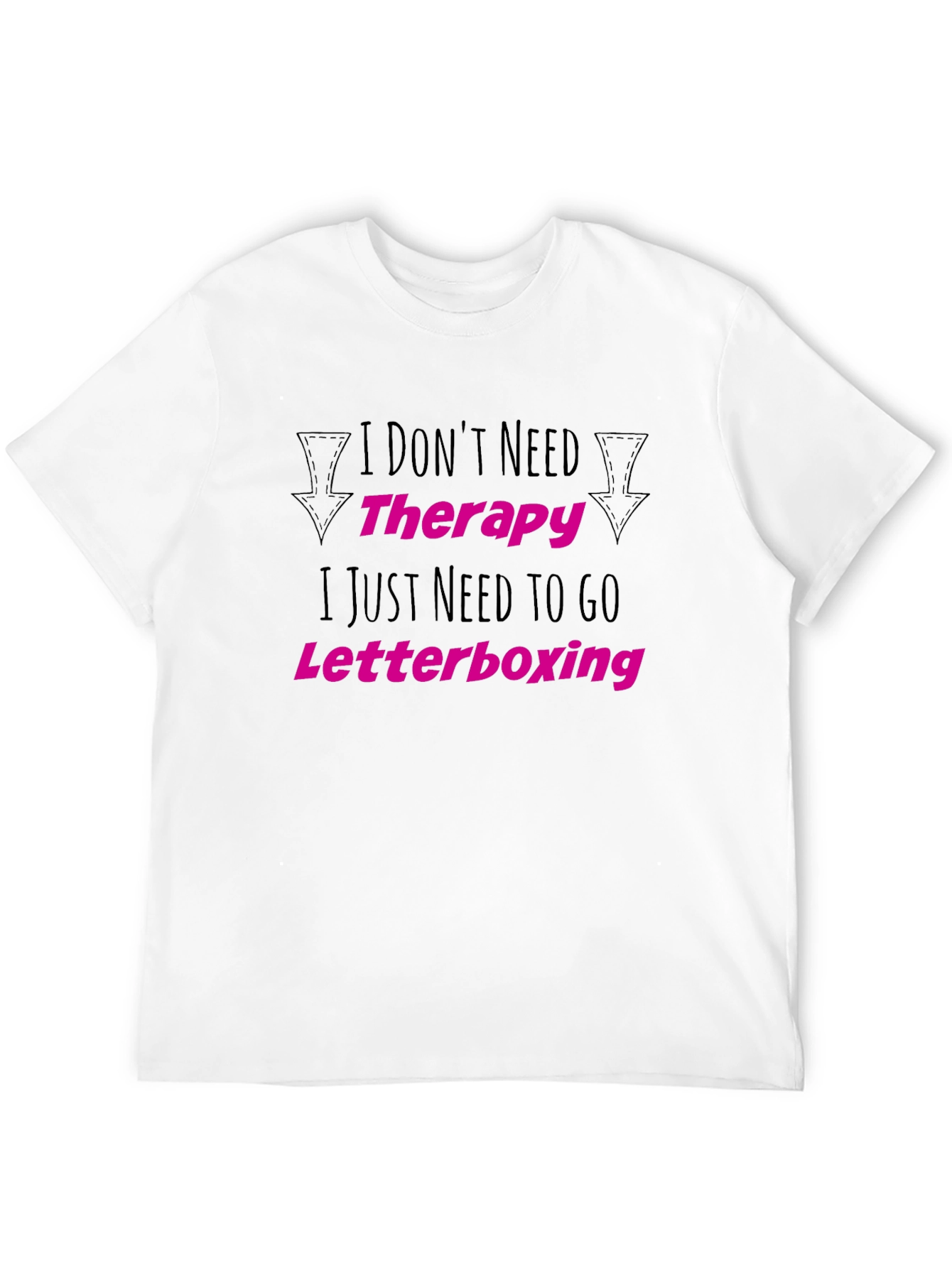 Funny Letterboxing Therapy T-Shirt