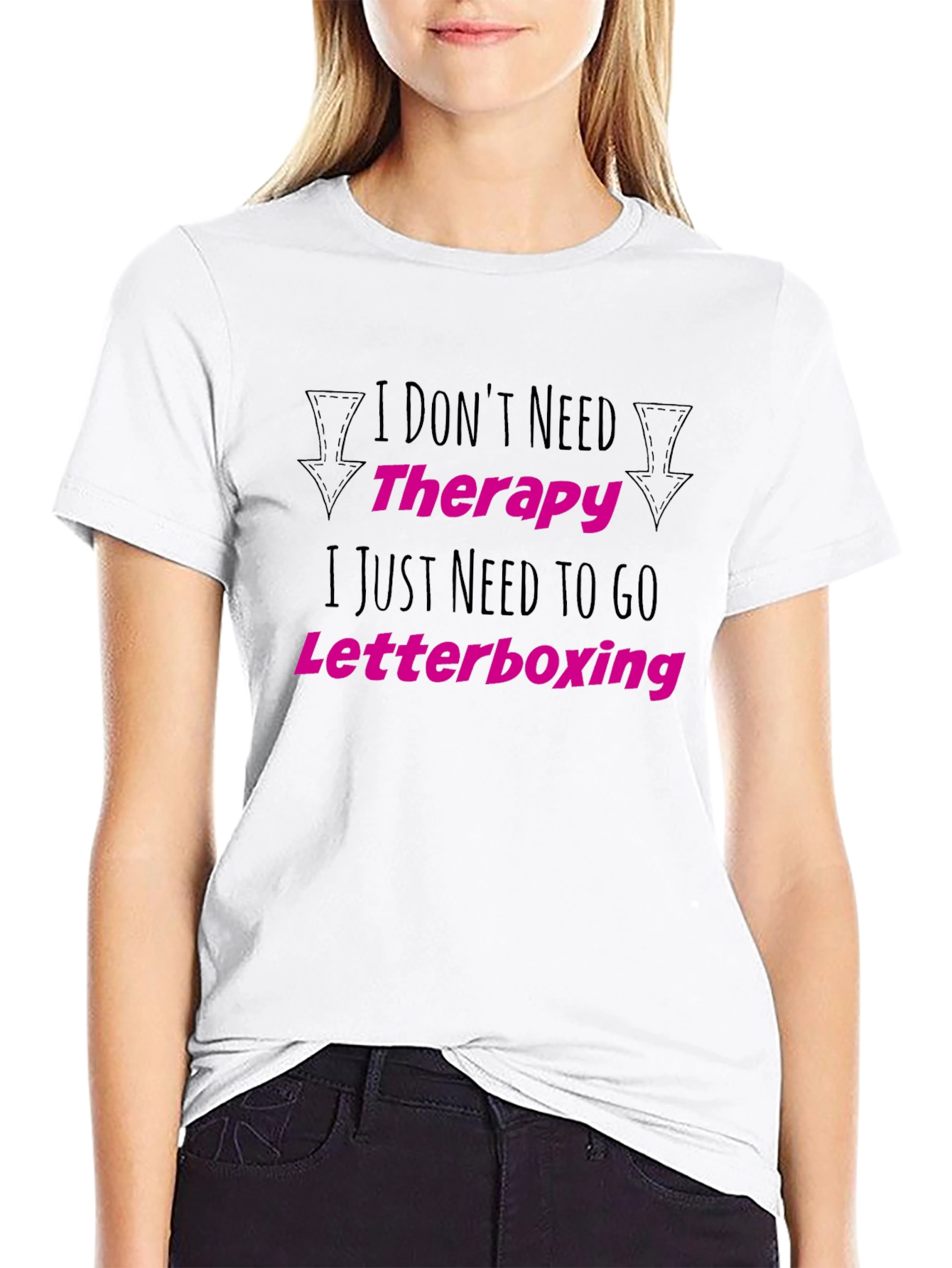 Funny Letterboxing Therapy T-Shirt