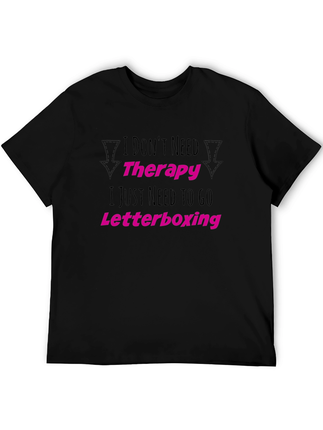 Funny Letterboxing Therapy T-Shirt