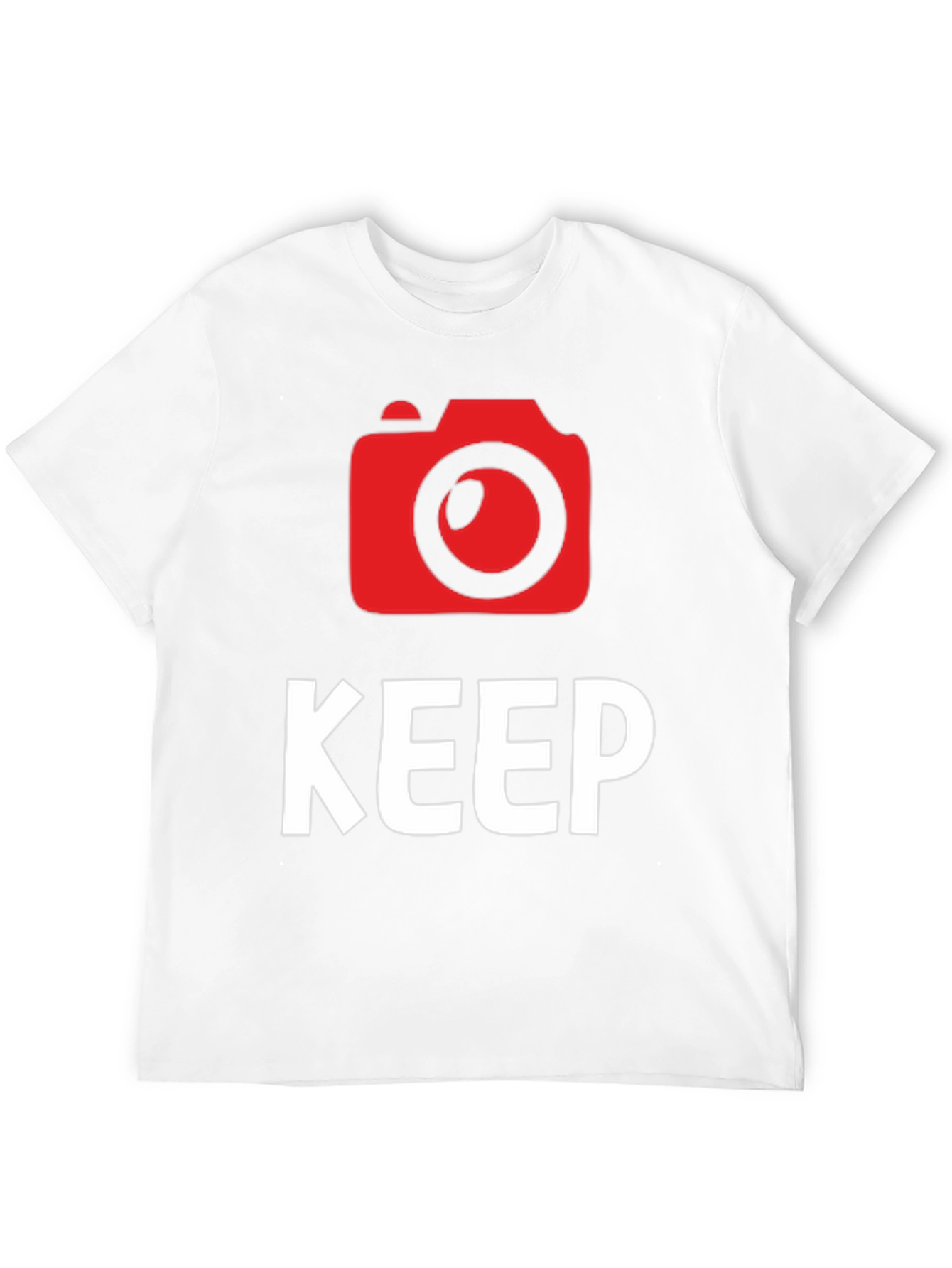 Keep Shooting Camera Graphic Tee - Black