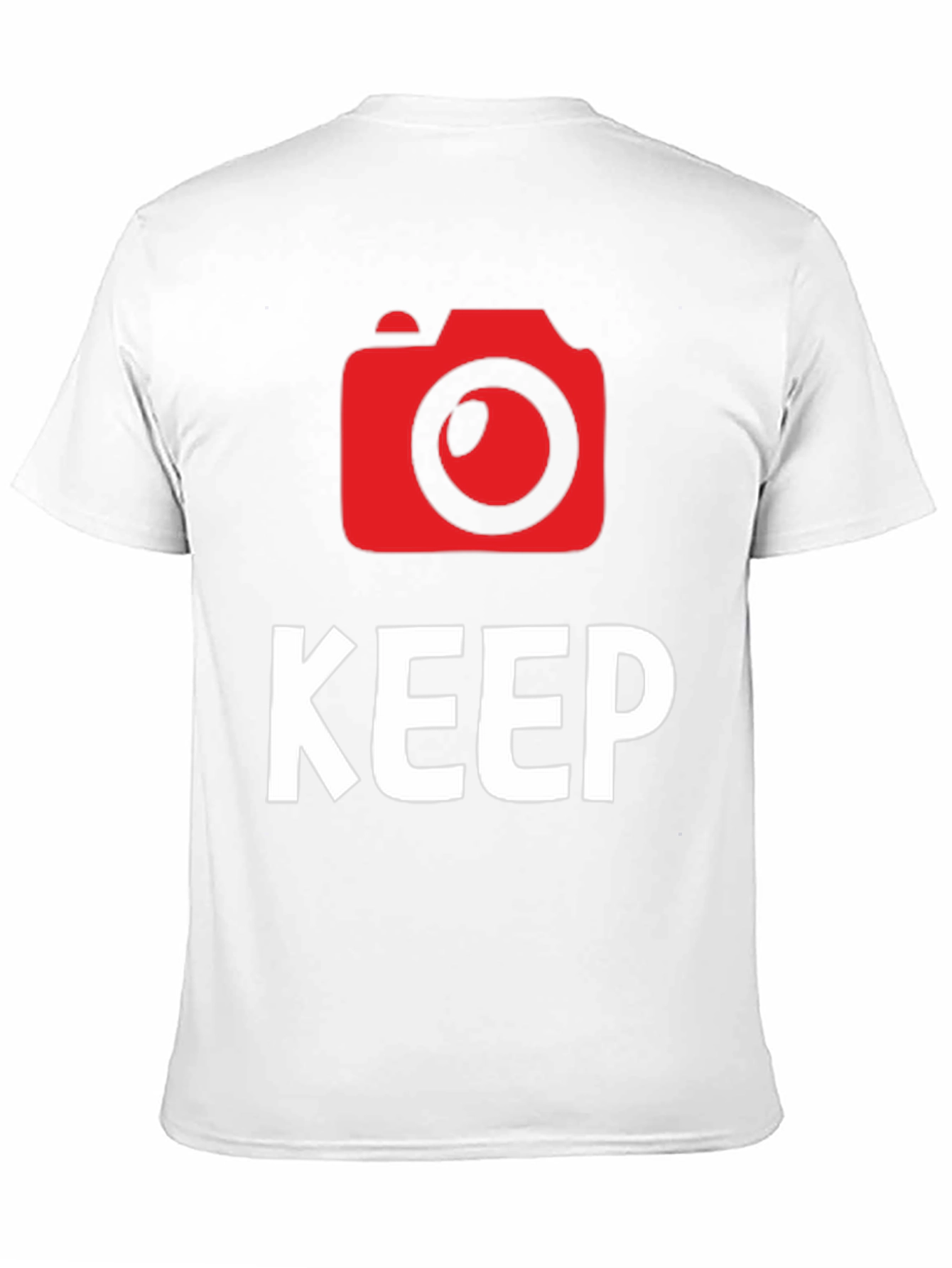 Keep Shooting Camera Graphic Tee - Black