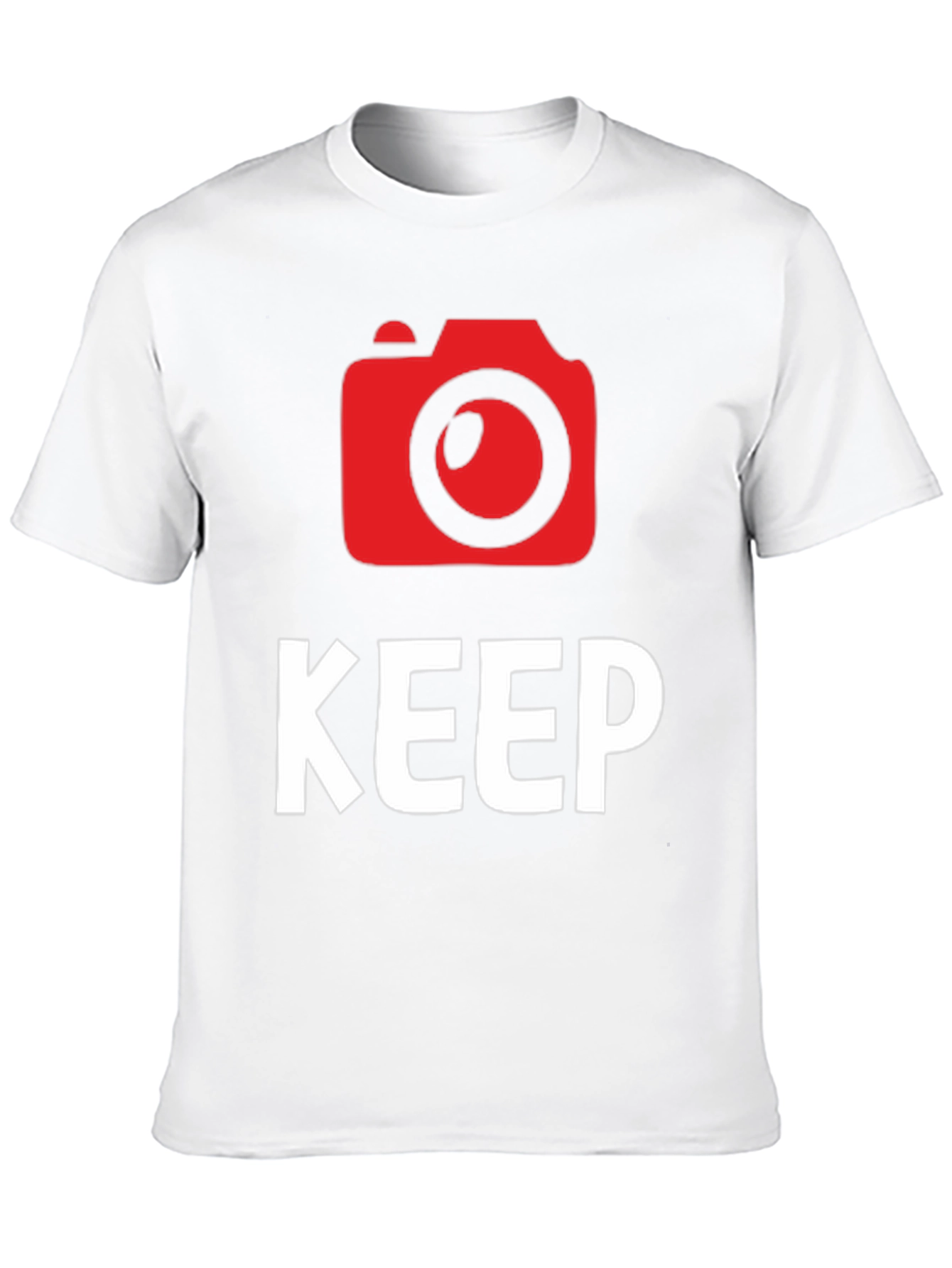 Keep Shooting Camera Graphic Tee - Black