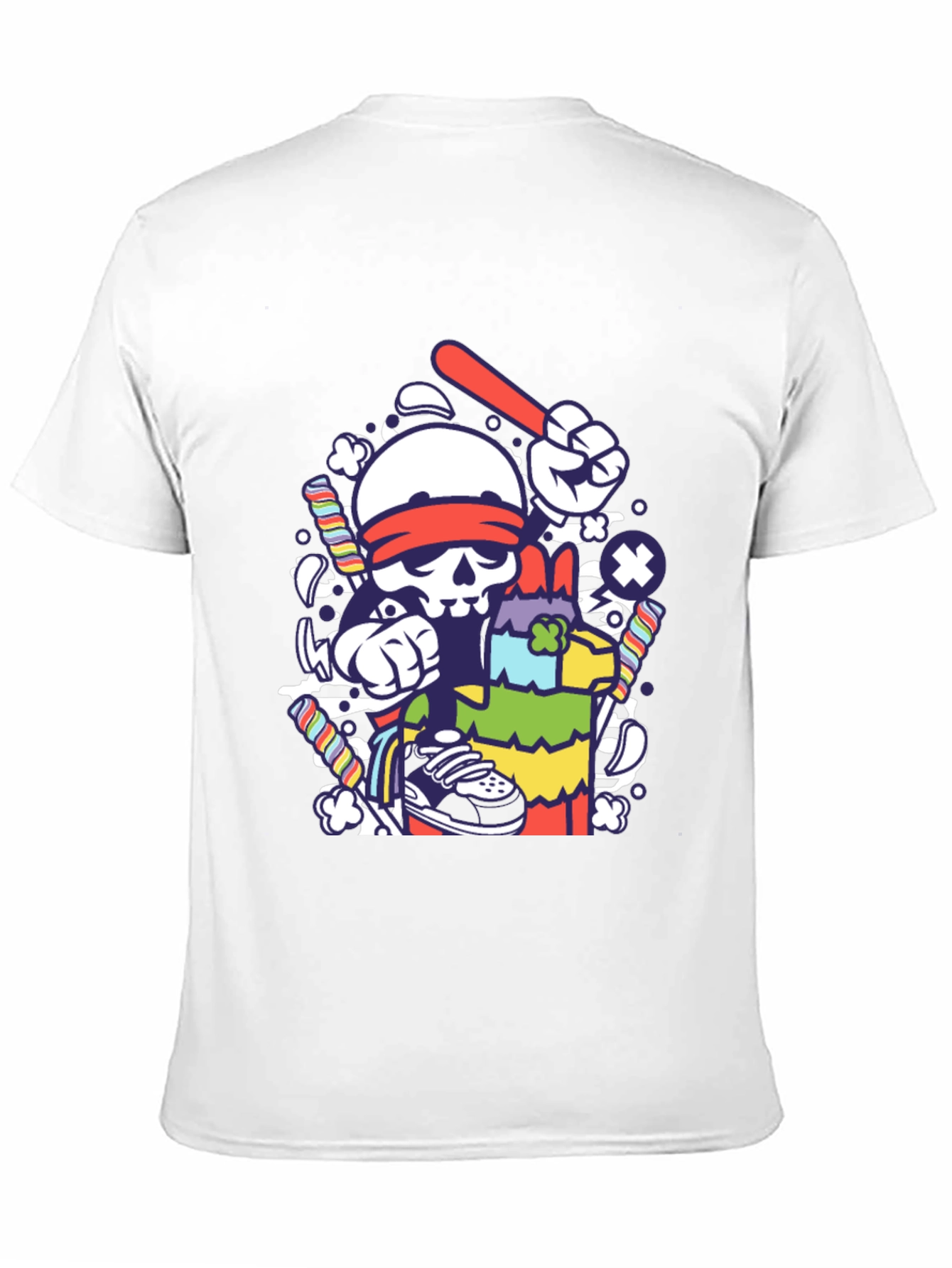 Skull Pinata T-Shirt - Mens Graphic Tee