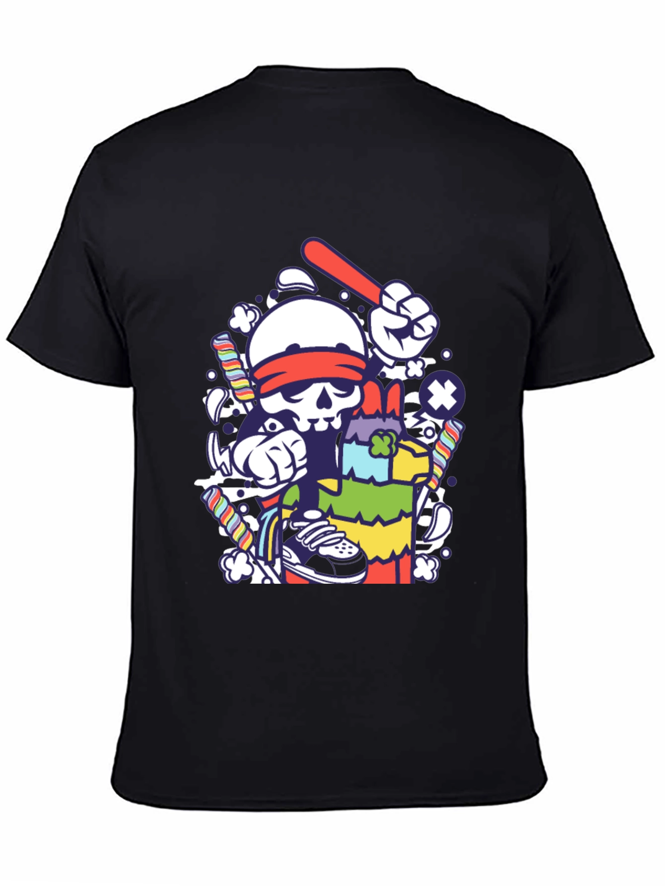 Skull Pinata T-Shirt - Mens Graphic Tee