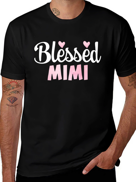 Blessed Mimi T-Shirt - Cute Grandma Gift