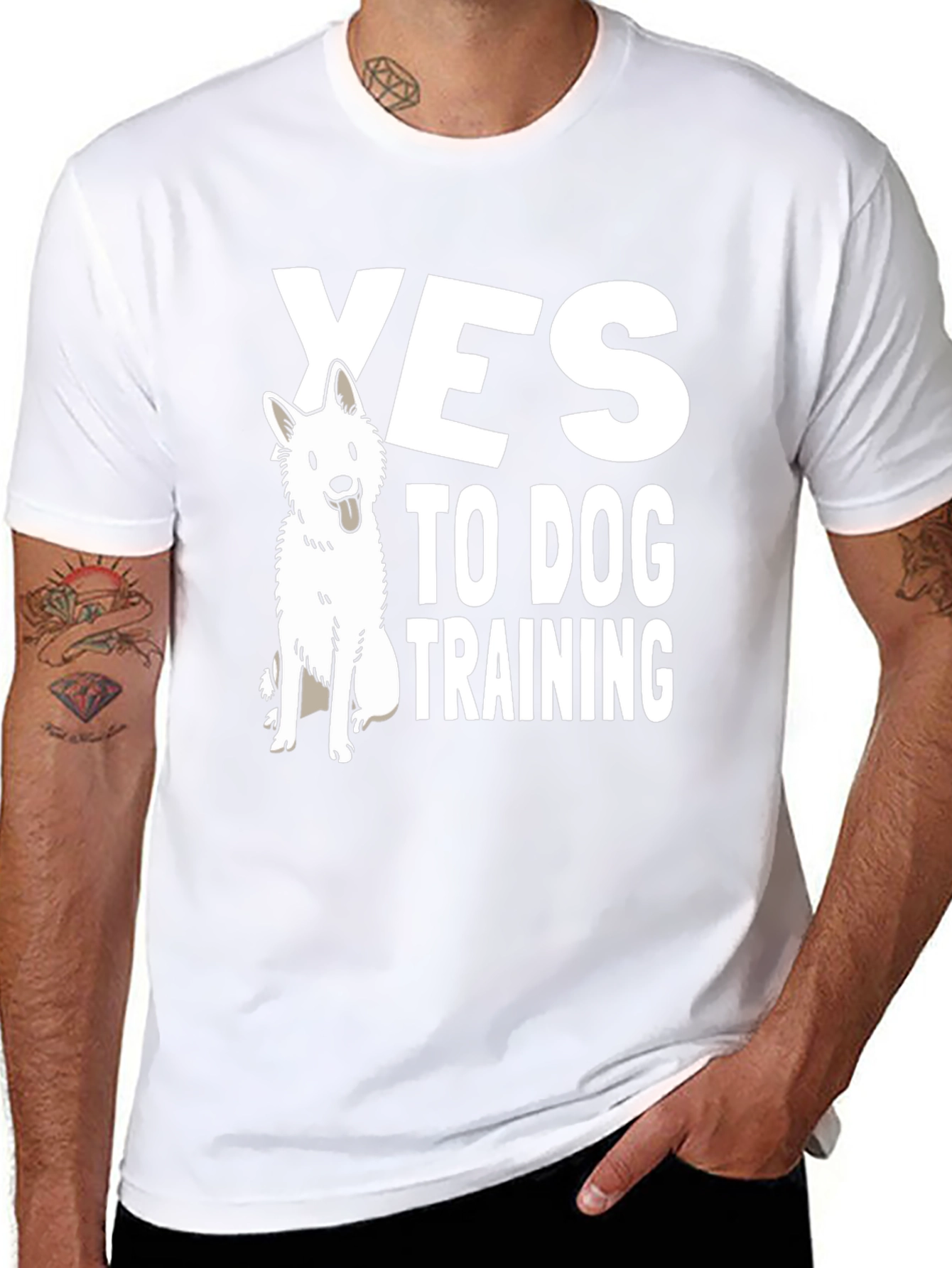 Yes to Dog Training T-Shirt