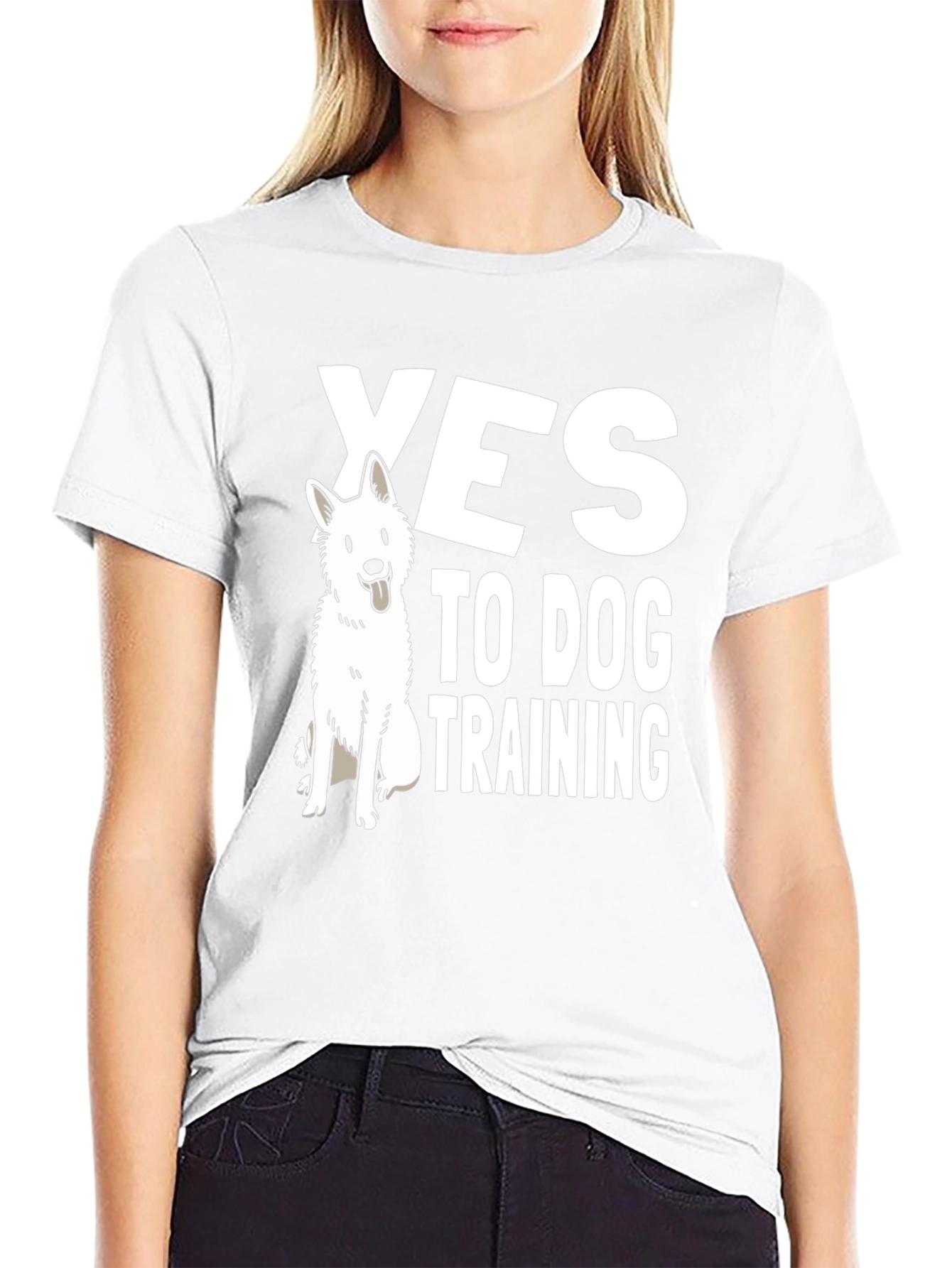 Yes to Dog Training T-Shirt