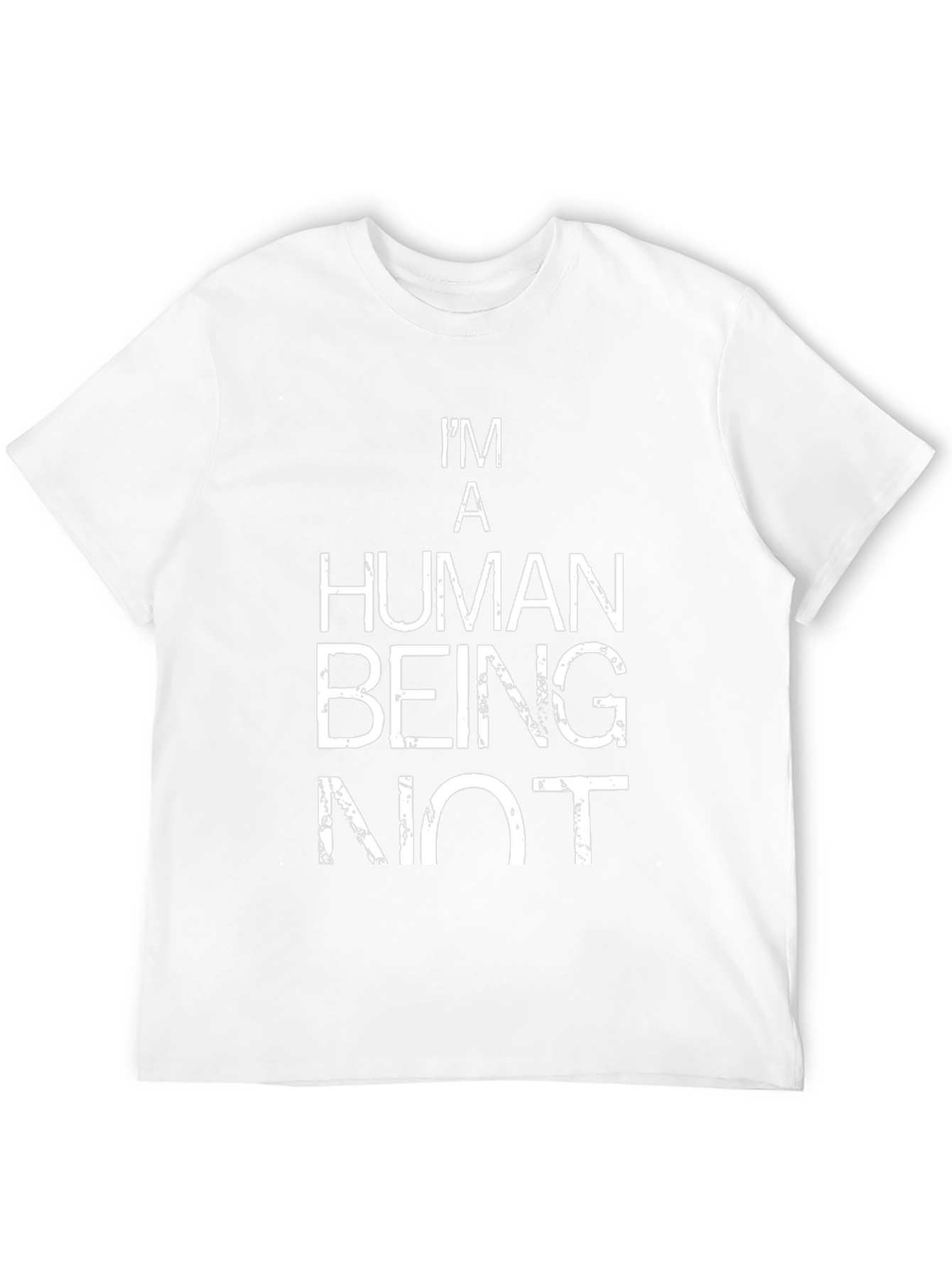 Im A Human Being Not Funny Graphic Tee
