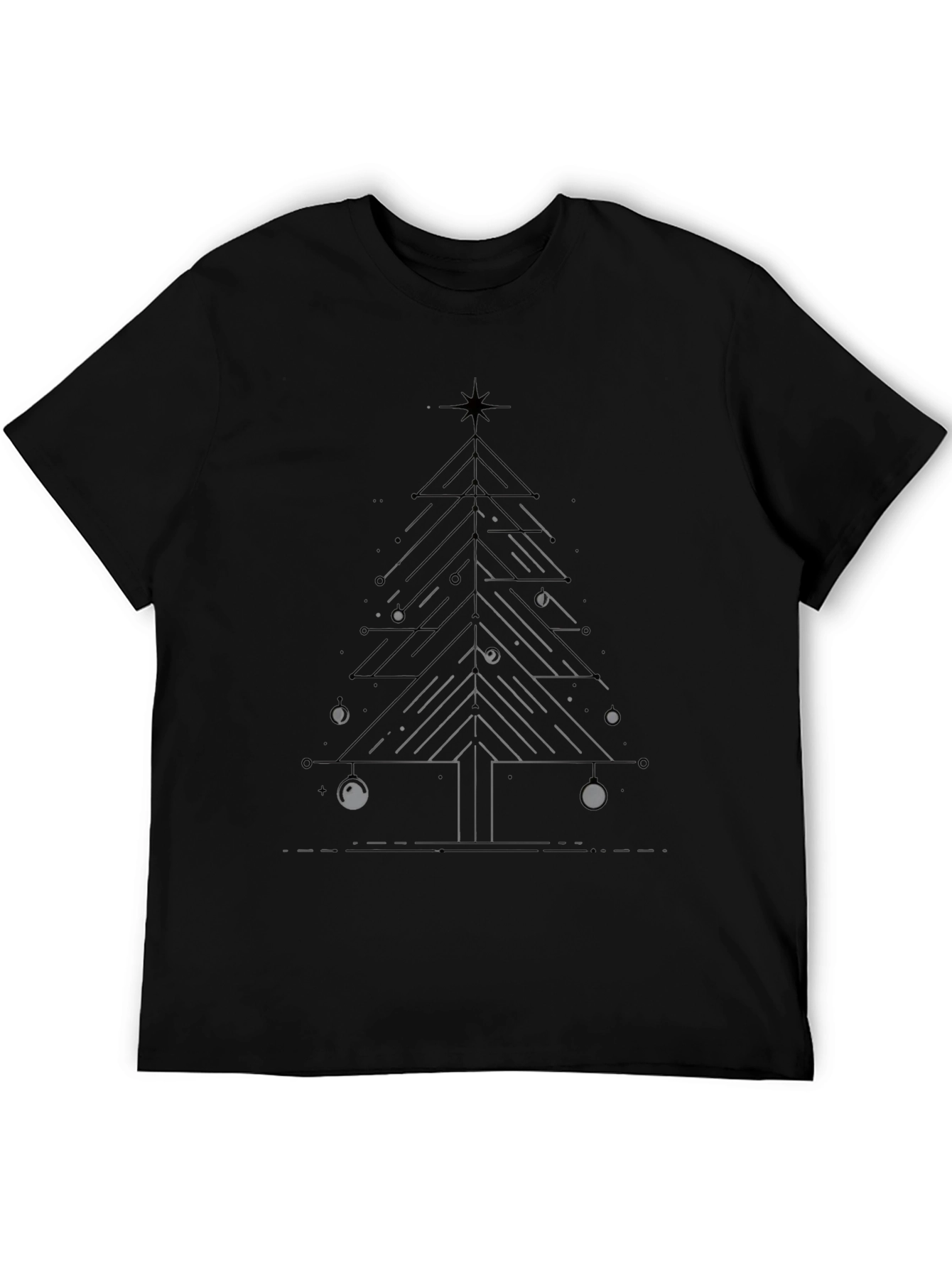 Minimalist Christmas Tree T-Shirt