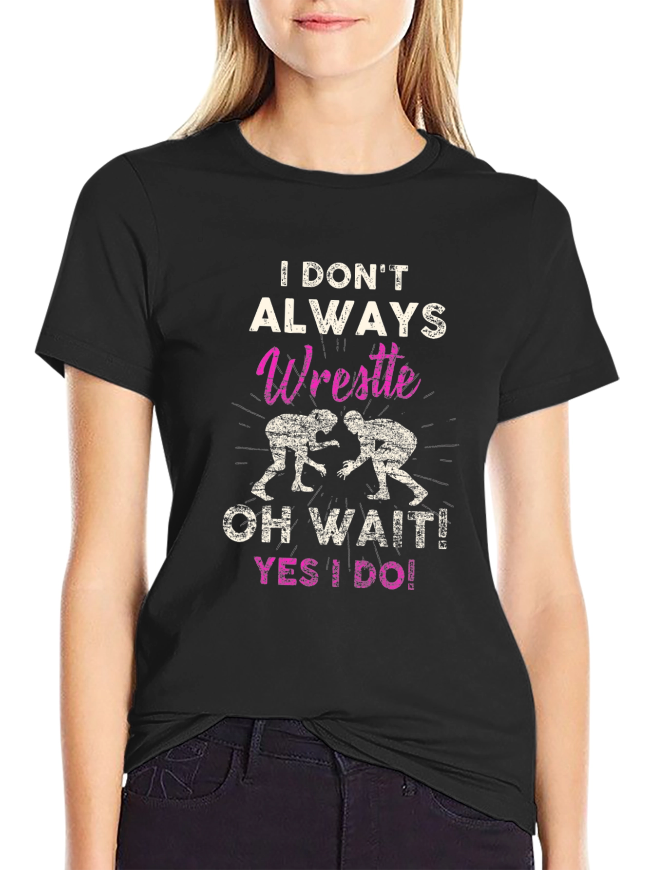 Wrestle Graphic T-Shirt