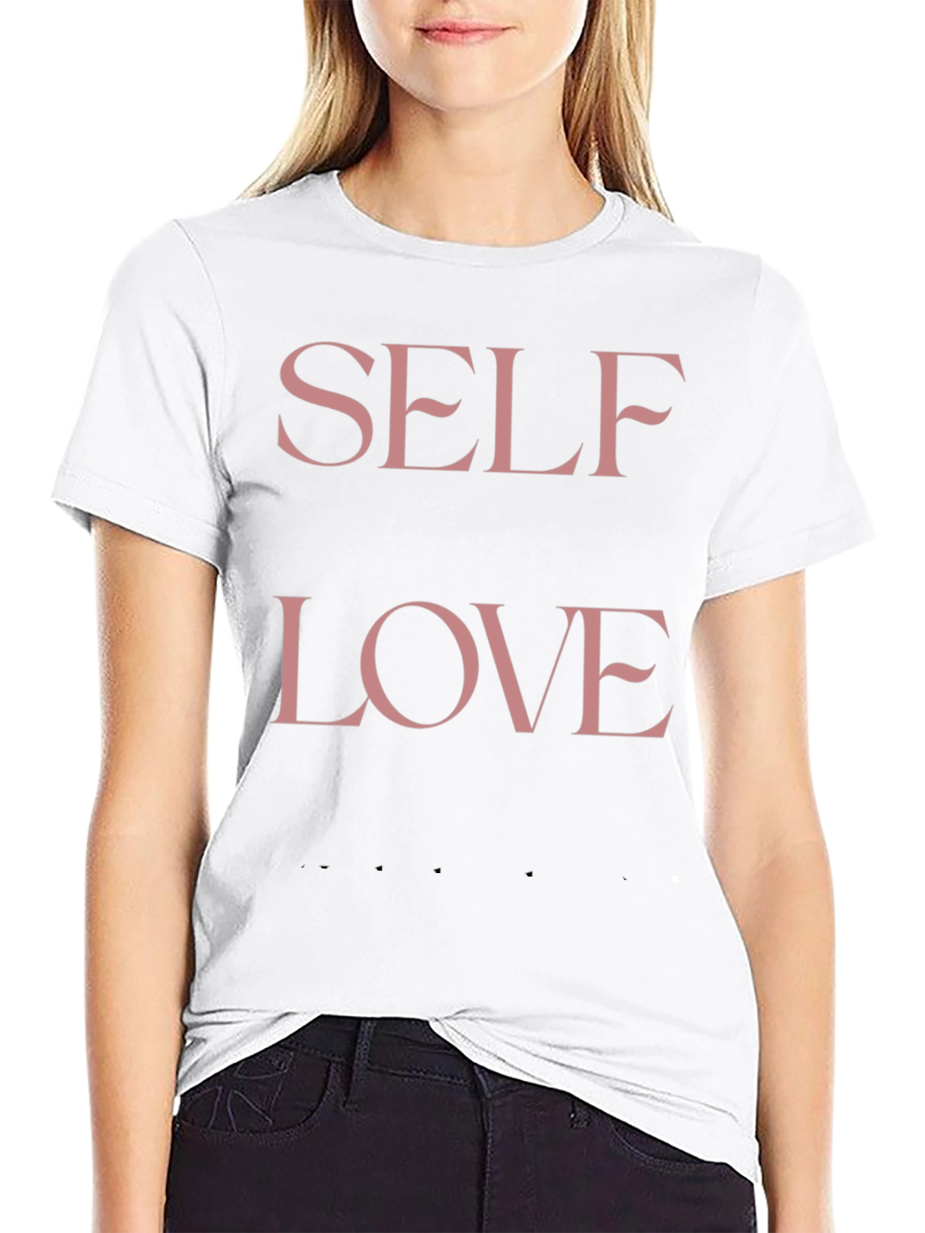 Self Love Graphic Tee - Black T-Shirt