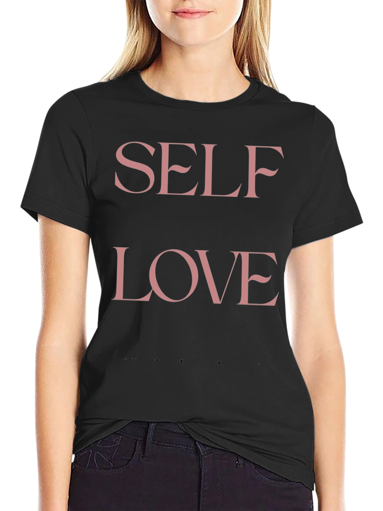 Self Love Graphic Tee - Black T-Shirt