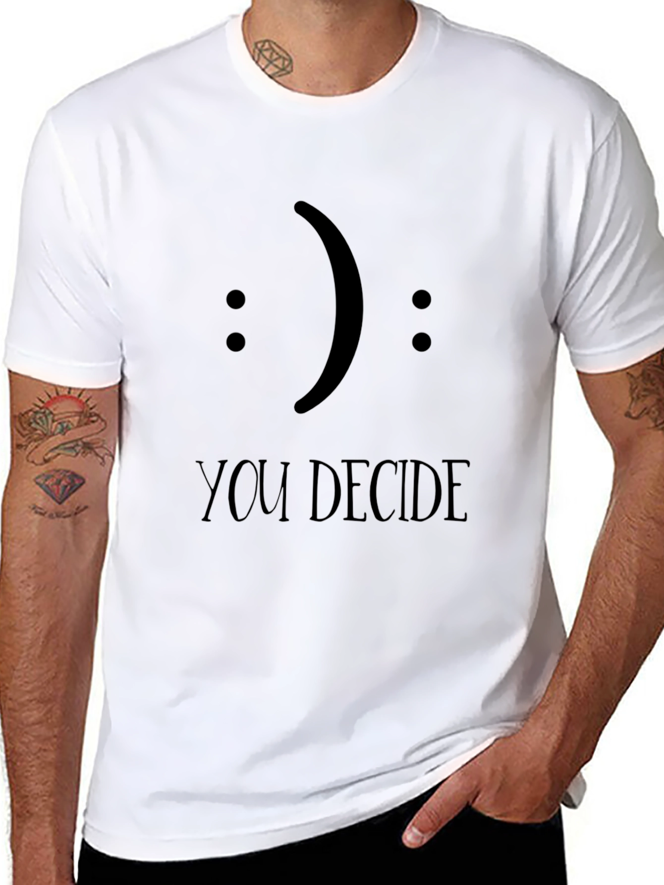 You Decide Graphic Tee - Express Yourself!