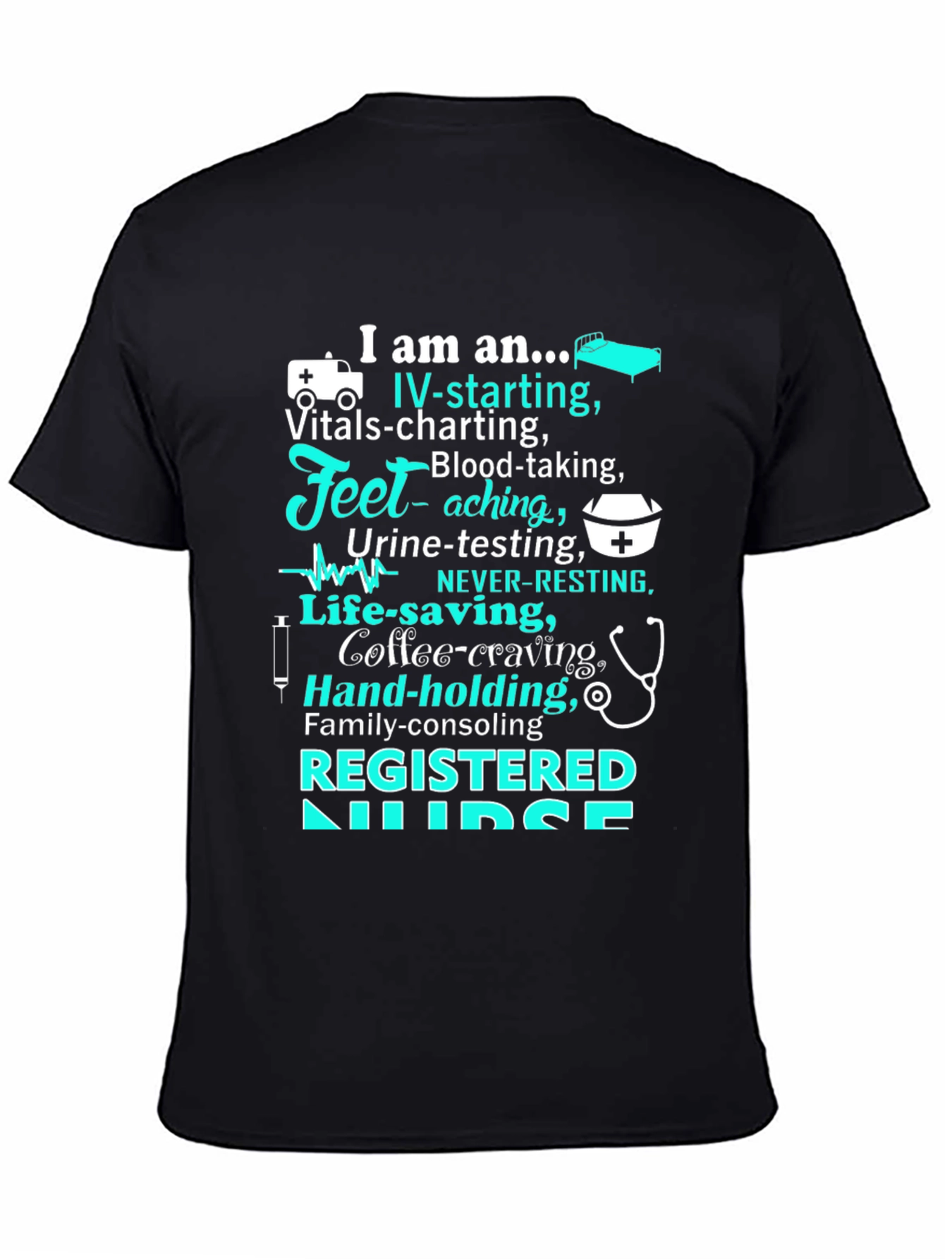 Registered Nurse Graphic T-Shirt