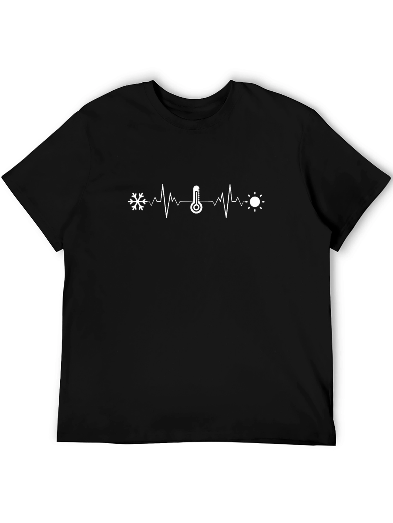 Weather Heartbeat T-Shirt - Cold to Hot Climate Tee
