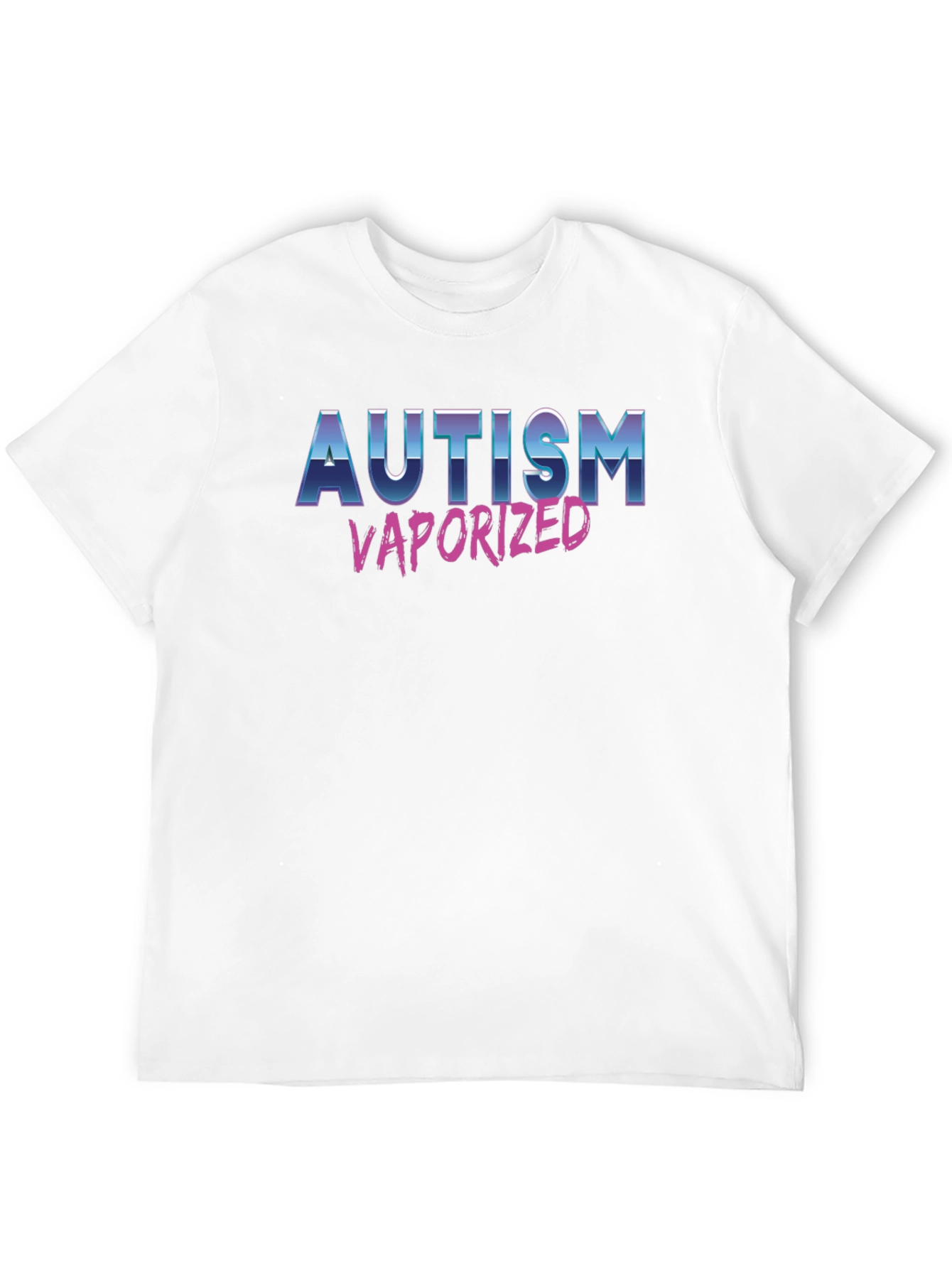 Autism Vaporized Graphic Tee - Statement T-Shirt