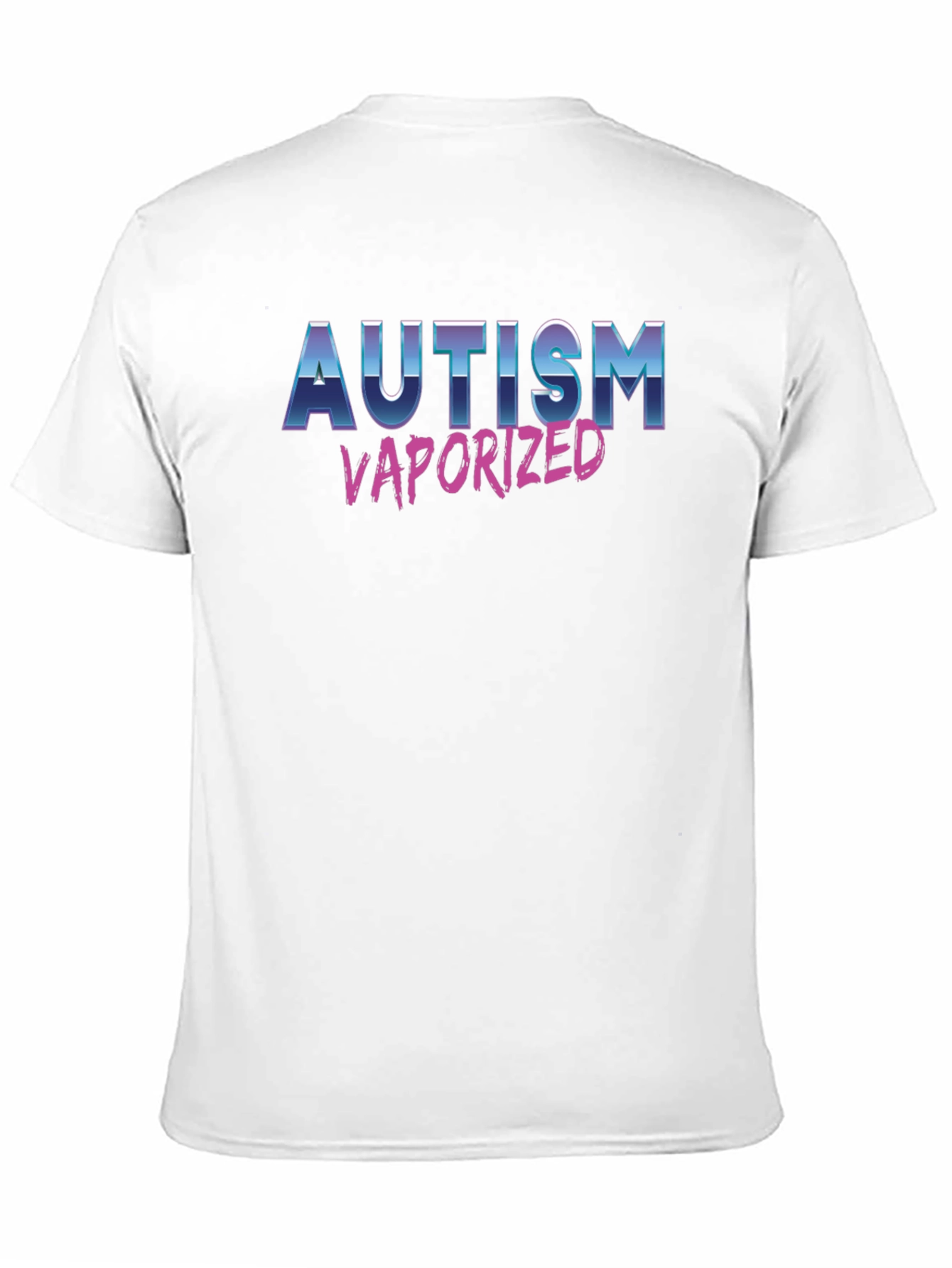 Autism Vaporized Graphic Tee - Statement T-Shirt