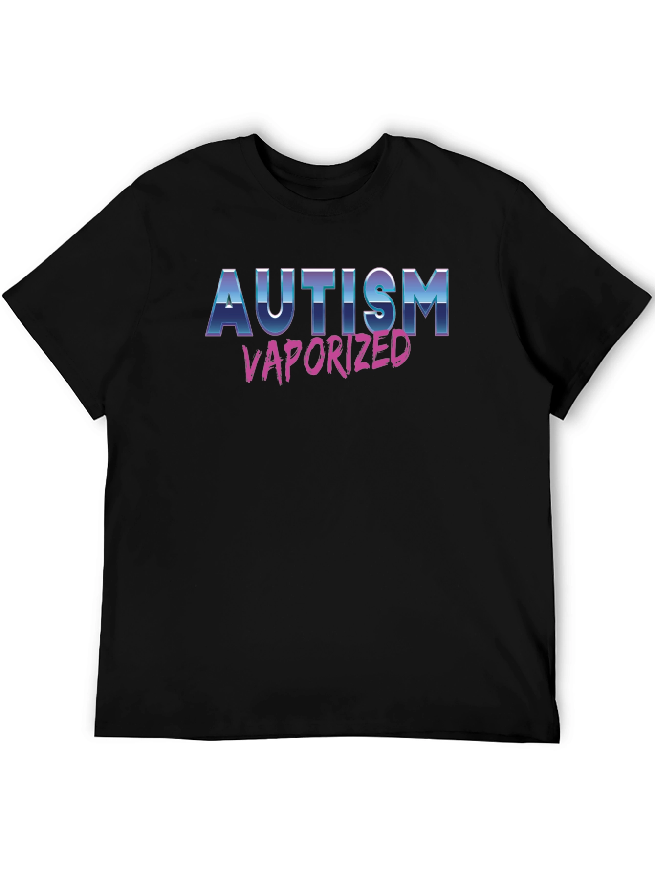 Autism Vaporized Graphic Tee - Statement T-Shirt