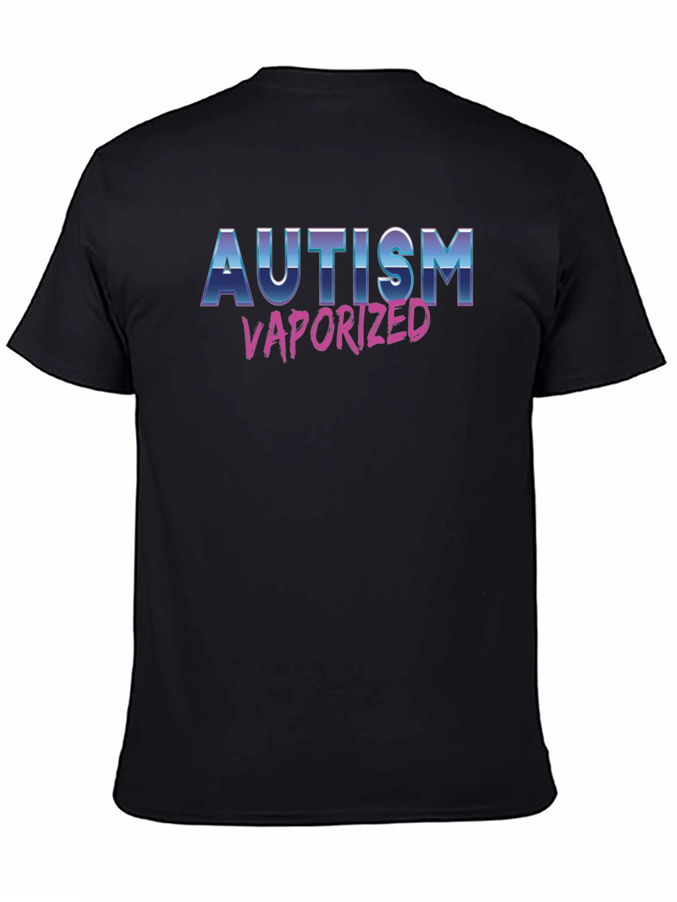 Autism Vaporized Graphic Tee - Statement T-Shirt
