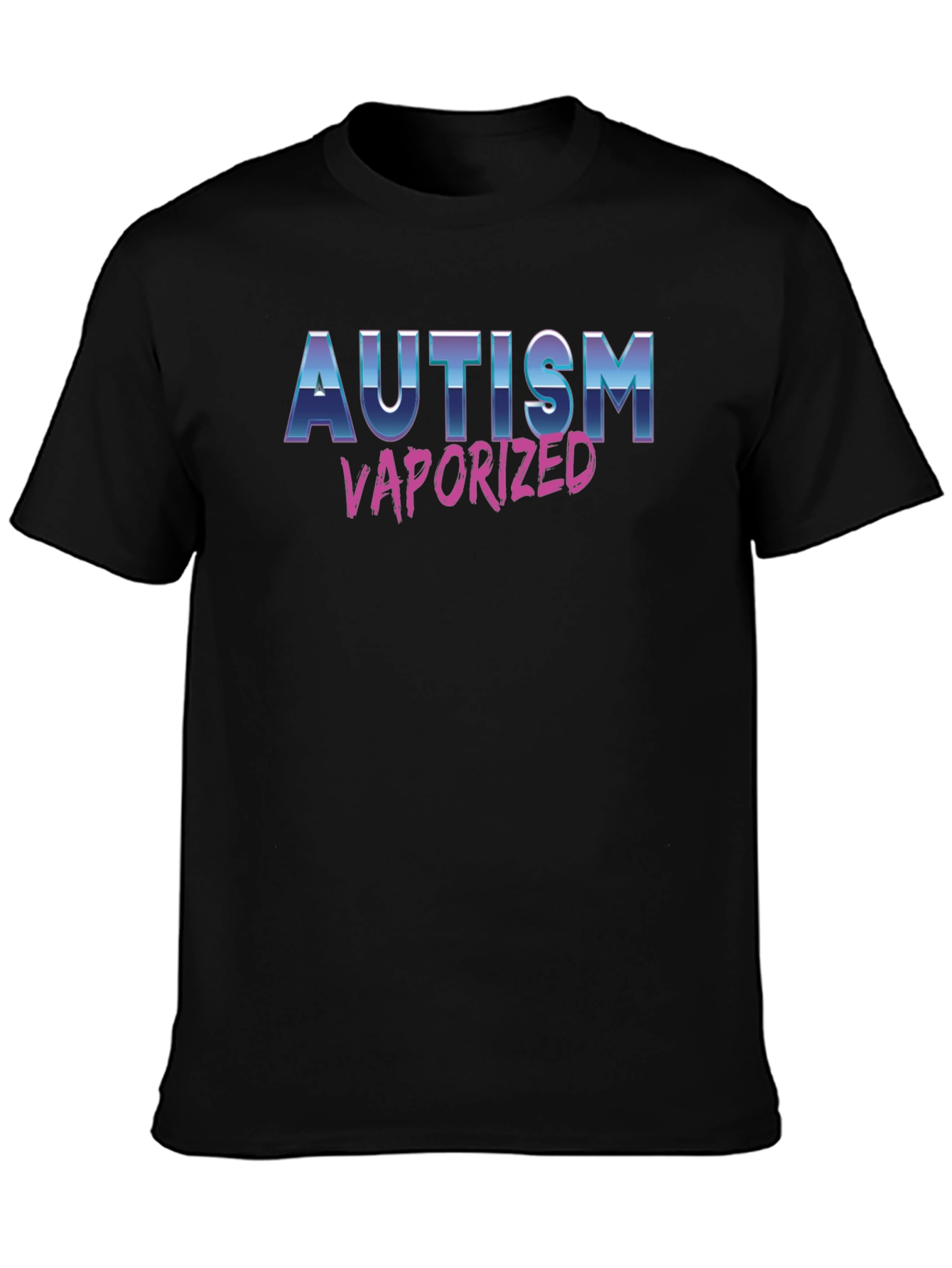 Autism Vaporized Graphic Tee - Statement T-Shirt