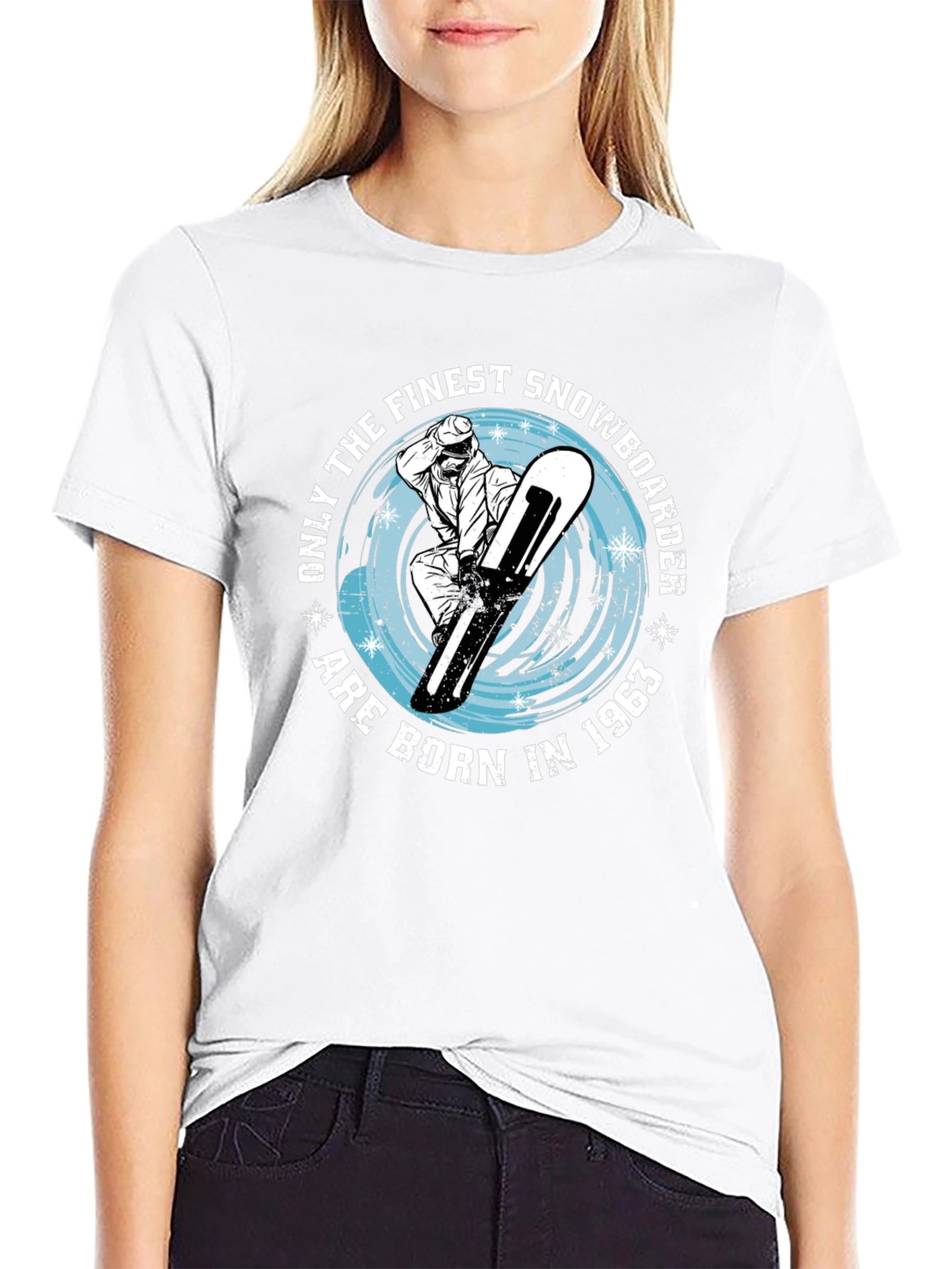 Finest Snowboarder Born In 1963 T-Shirt