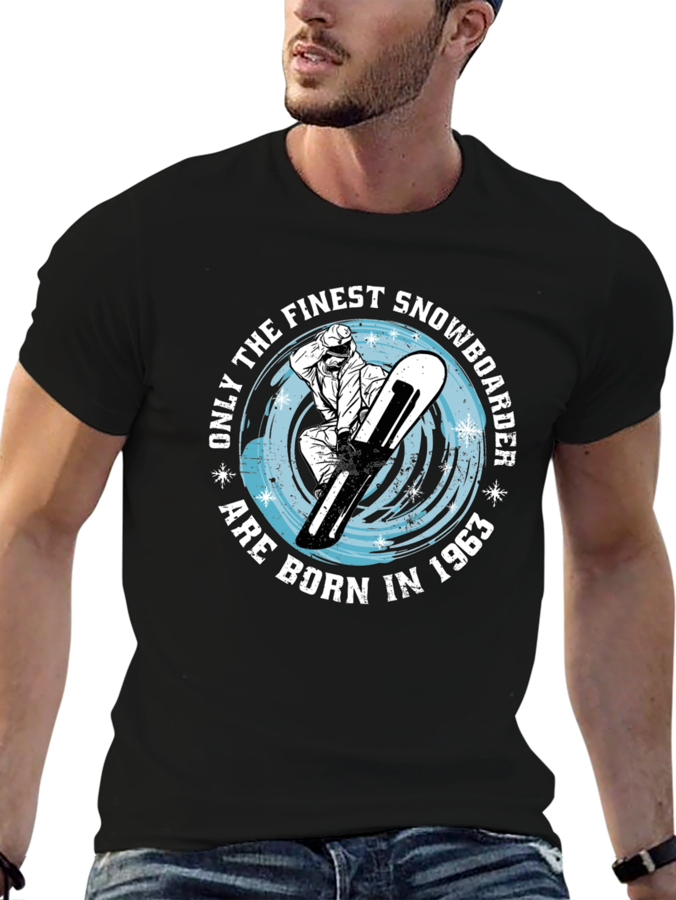 Finest Snowboarder Born In 1963 T-Shirt
