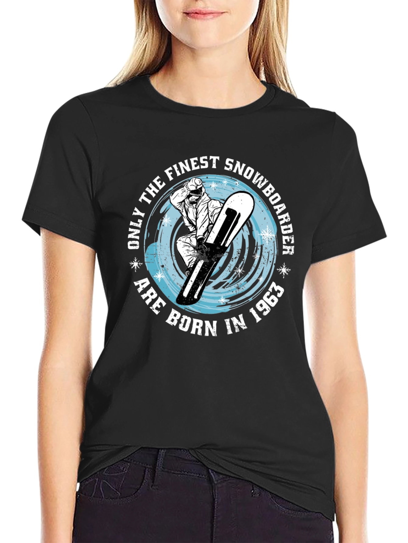 Finest Snowboarder Born In 1963 T-Shirt