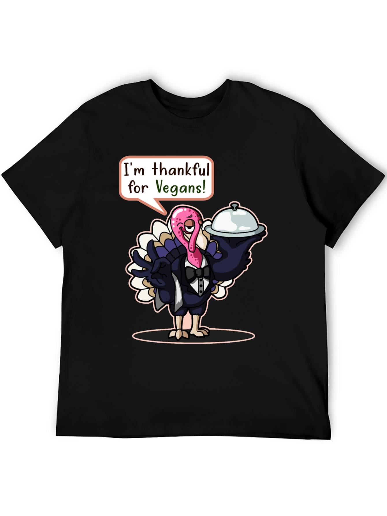 Thankful Turkey Vegan T-Shirt