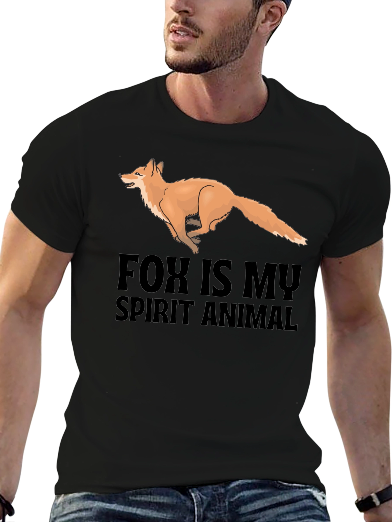 Fox Is My Spirit Animal Graphic Tee