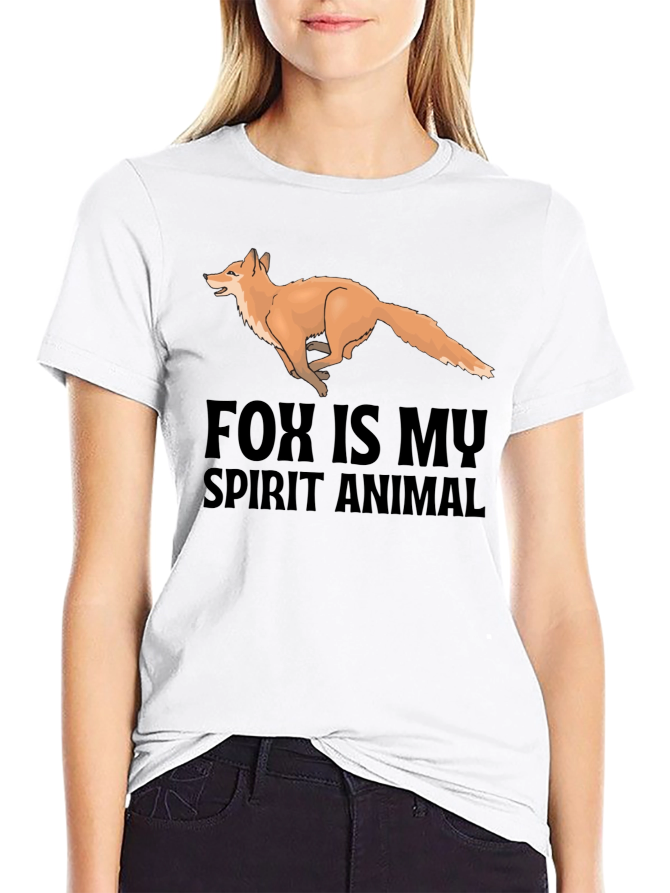 Fox Is My Spirit Animal Graphic Tee