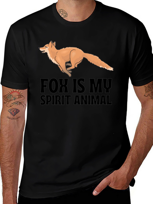 Fox Is My Spirit Animal Graphic Tee