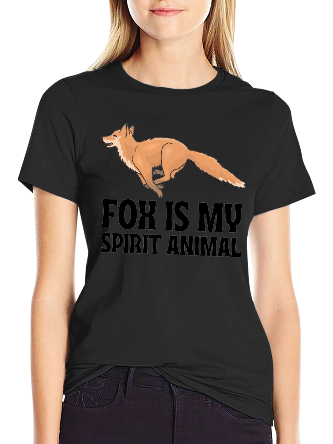 Fox Is My Spirit Animal Graphic Tee