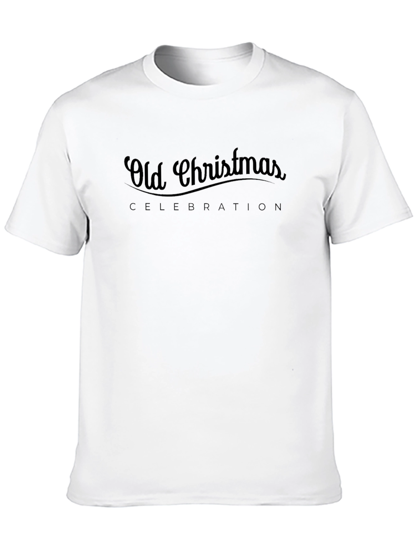 Old Christmas Celebration T-Shirt - Classic Holiday Tee