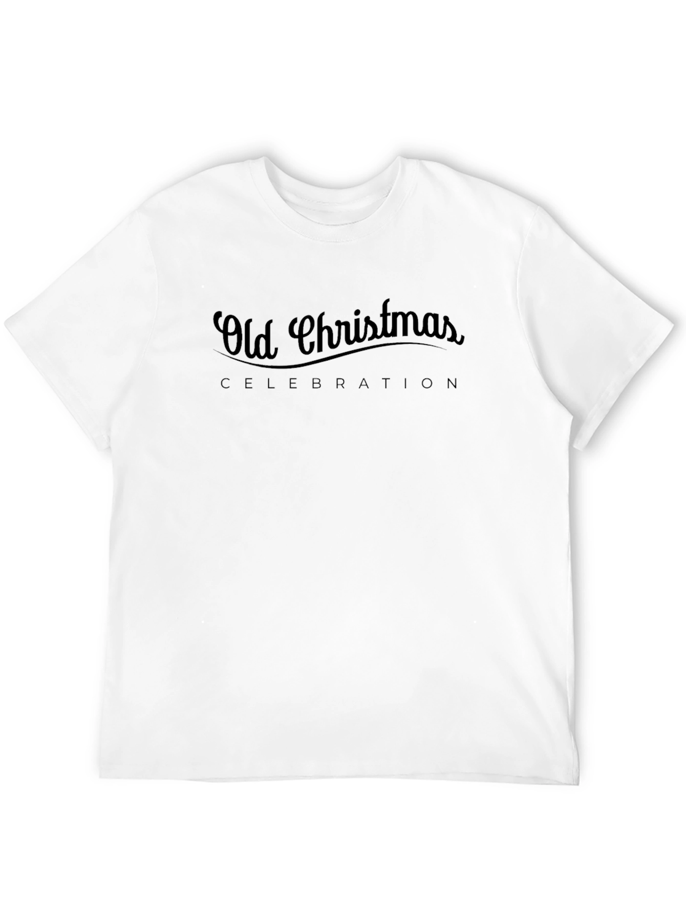 Old Christmas Celebration T-Shirt - Classic Holiday Tee