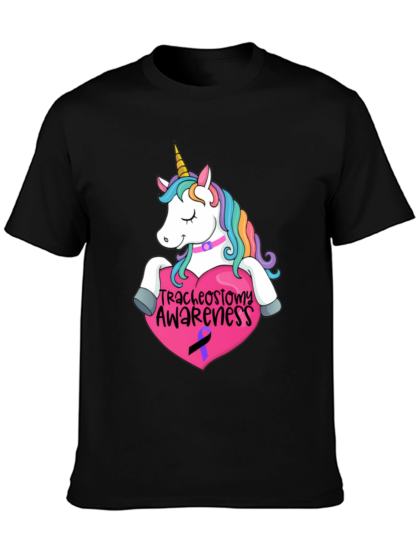 Unicorn Tracheostomy Awareness T-Shirt