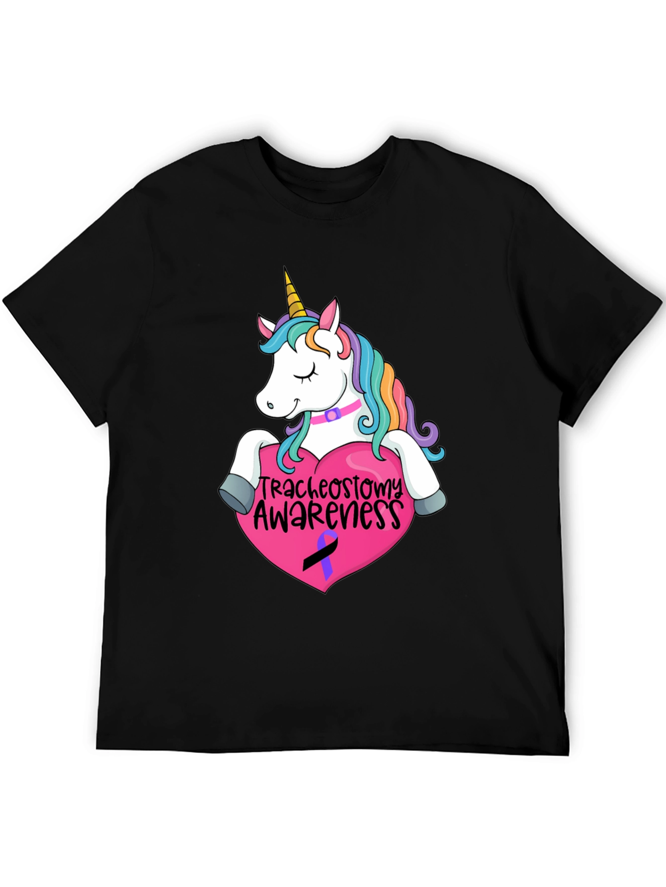 Unicorn Tracheostomy Awareness T-Shirt